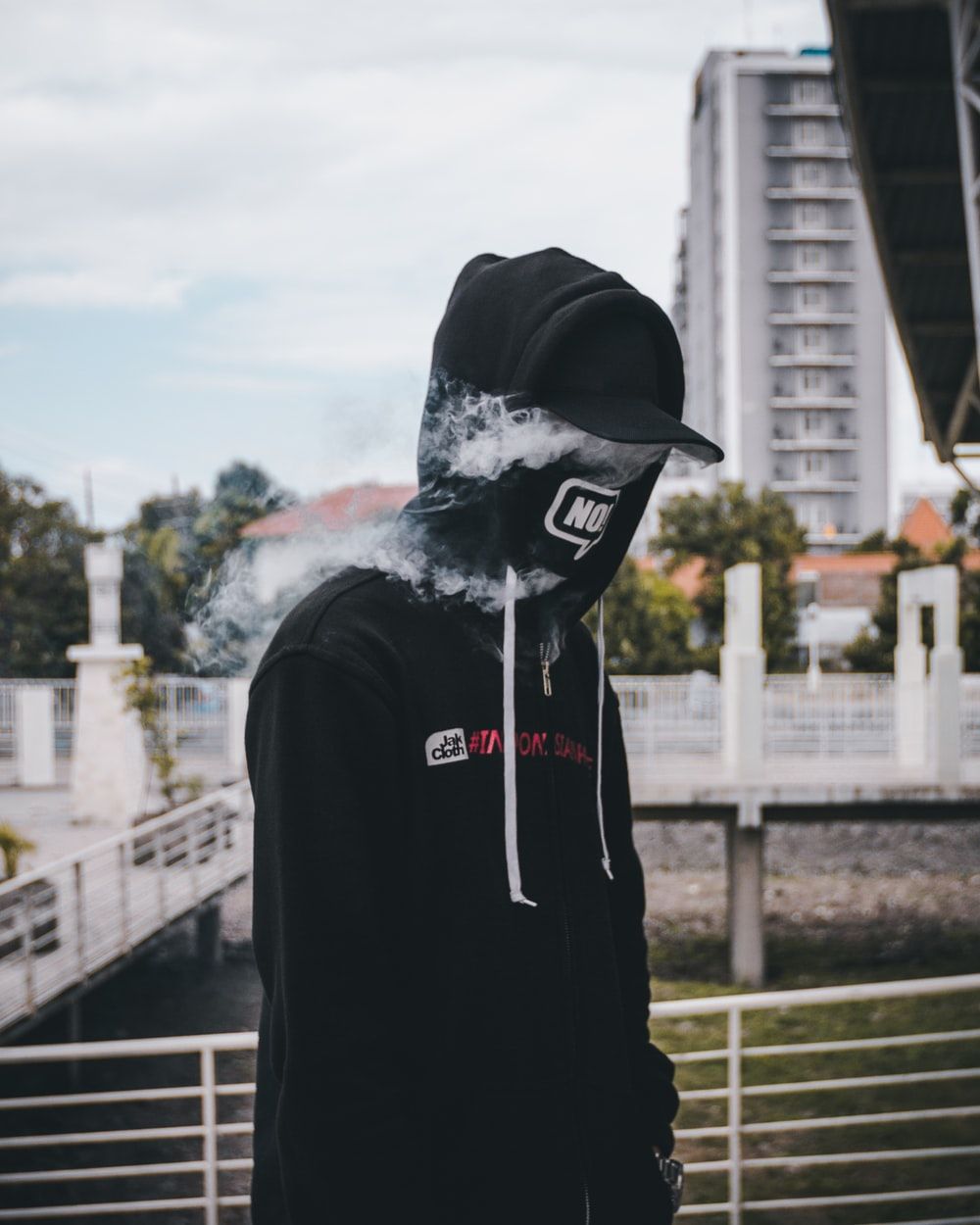 Hooded Man Wallpaper