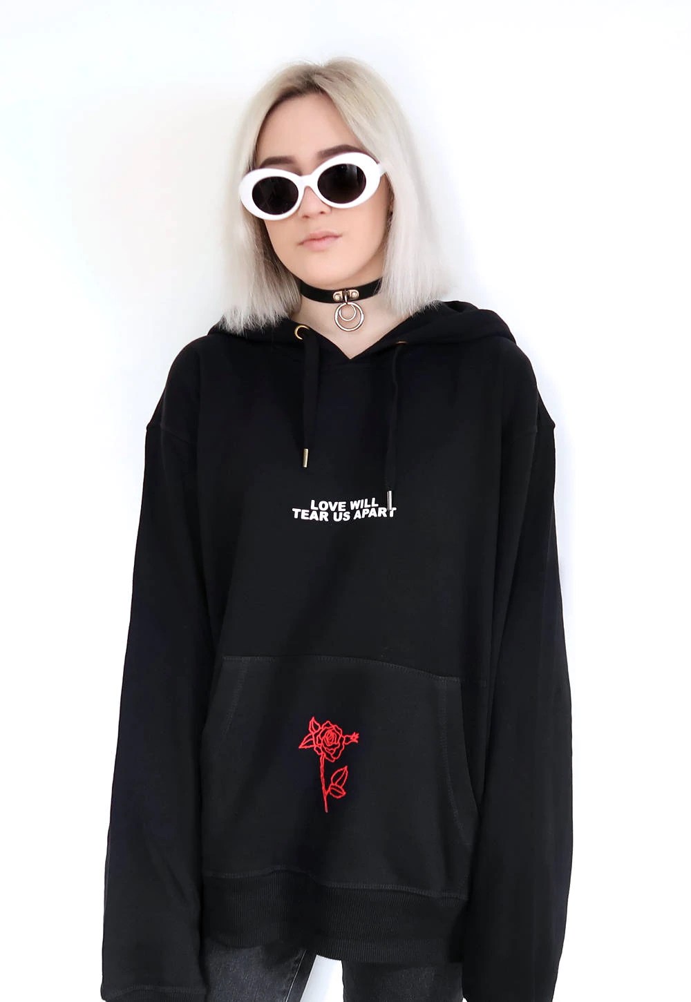 black aesthetic hoodie