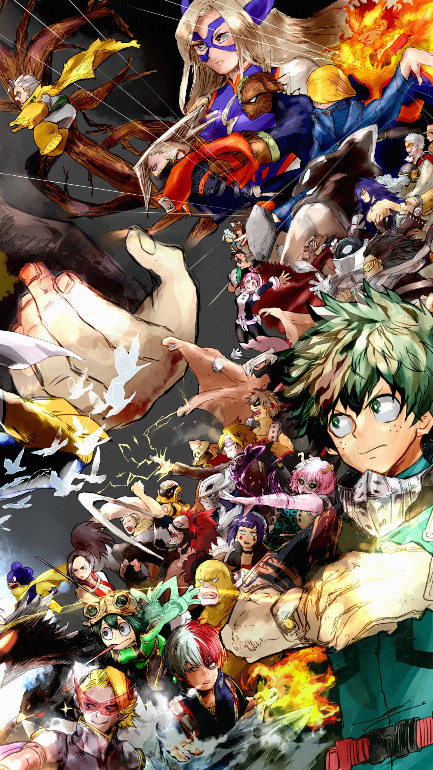Pin by ロクセーン on Boku no Hero Academia  Hero poster Anime wallpaper phone  Hero wallpaper