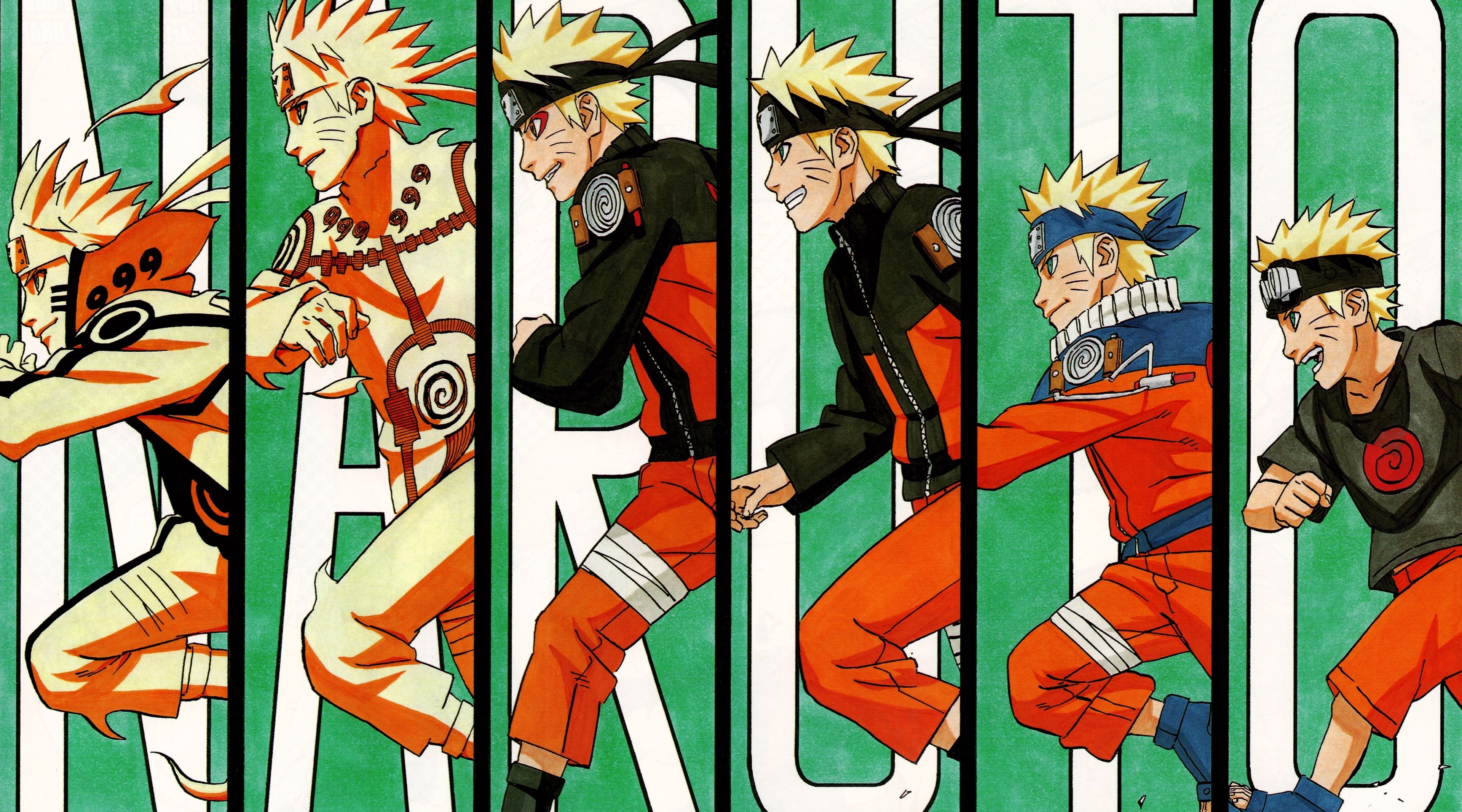 HD wallpaper: Naruto Evolution, Naruto wallpaper, Artistic, Anime, naruto shippuden 4K of Wallpaper for Andriod