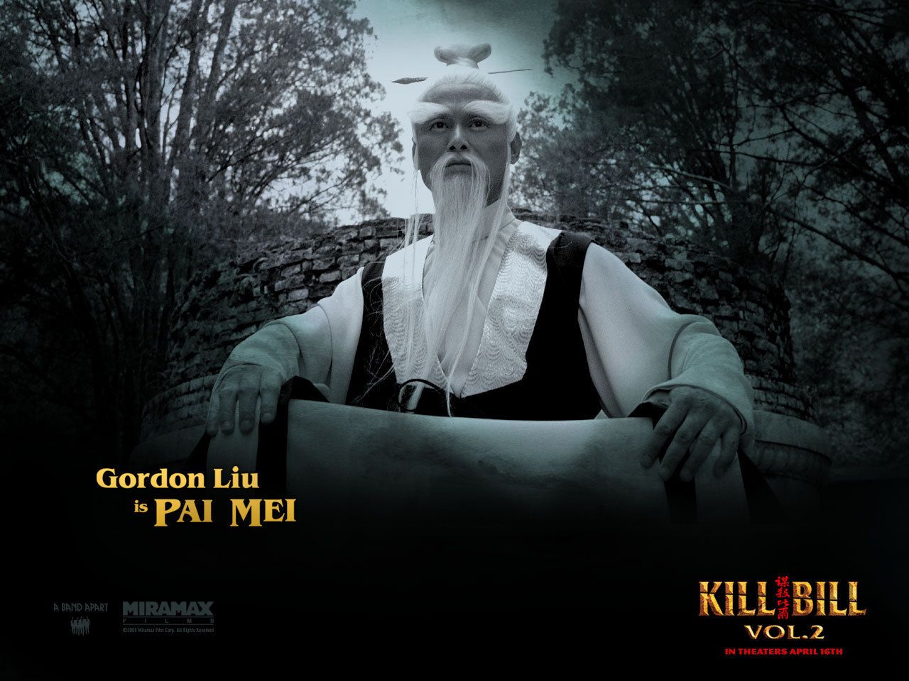 Kill Bill Wallpaper: Pai Mei. Kill bill, Kill bill movie, Gordon liu