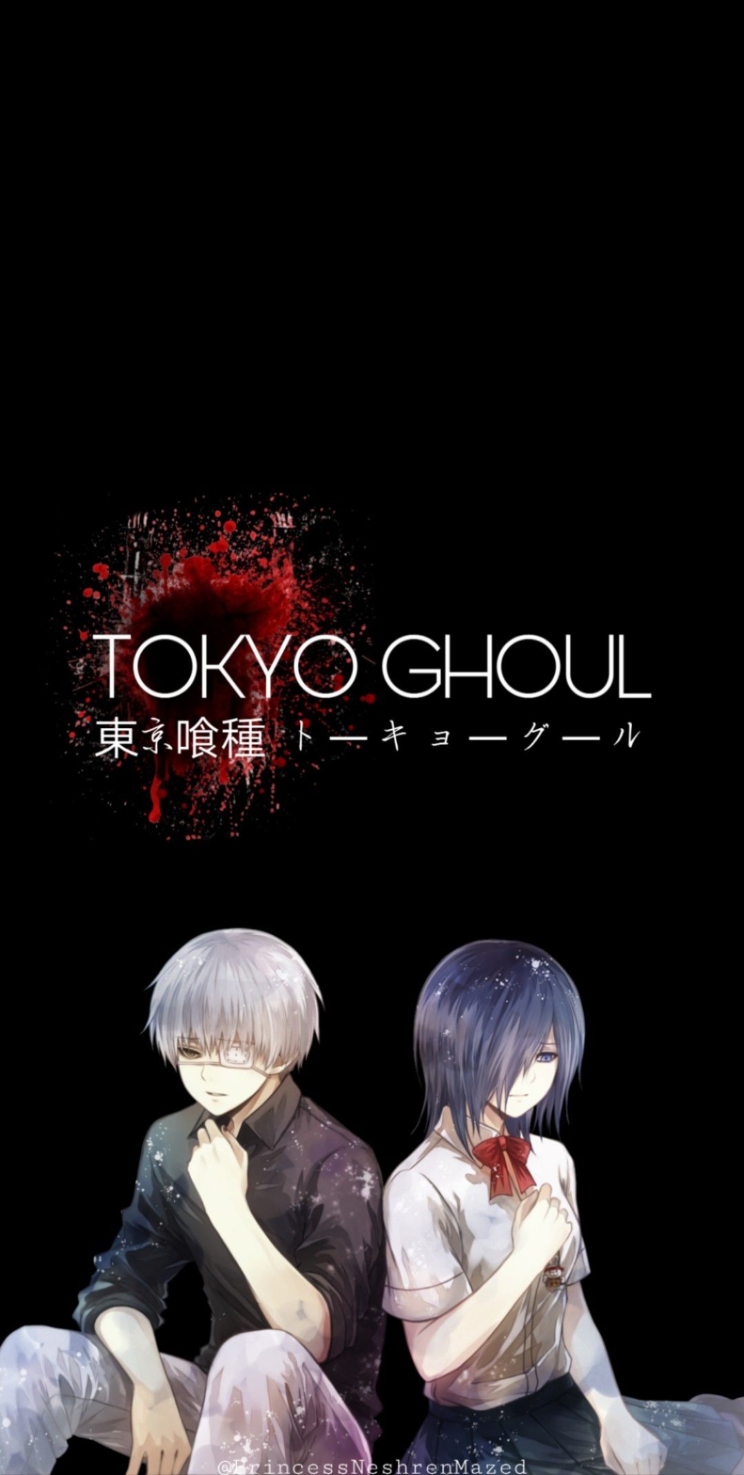 Kaneki And Touka Phone Wallpapers Wallpaper Cave