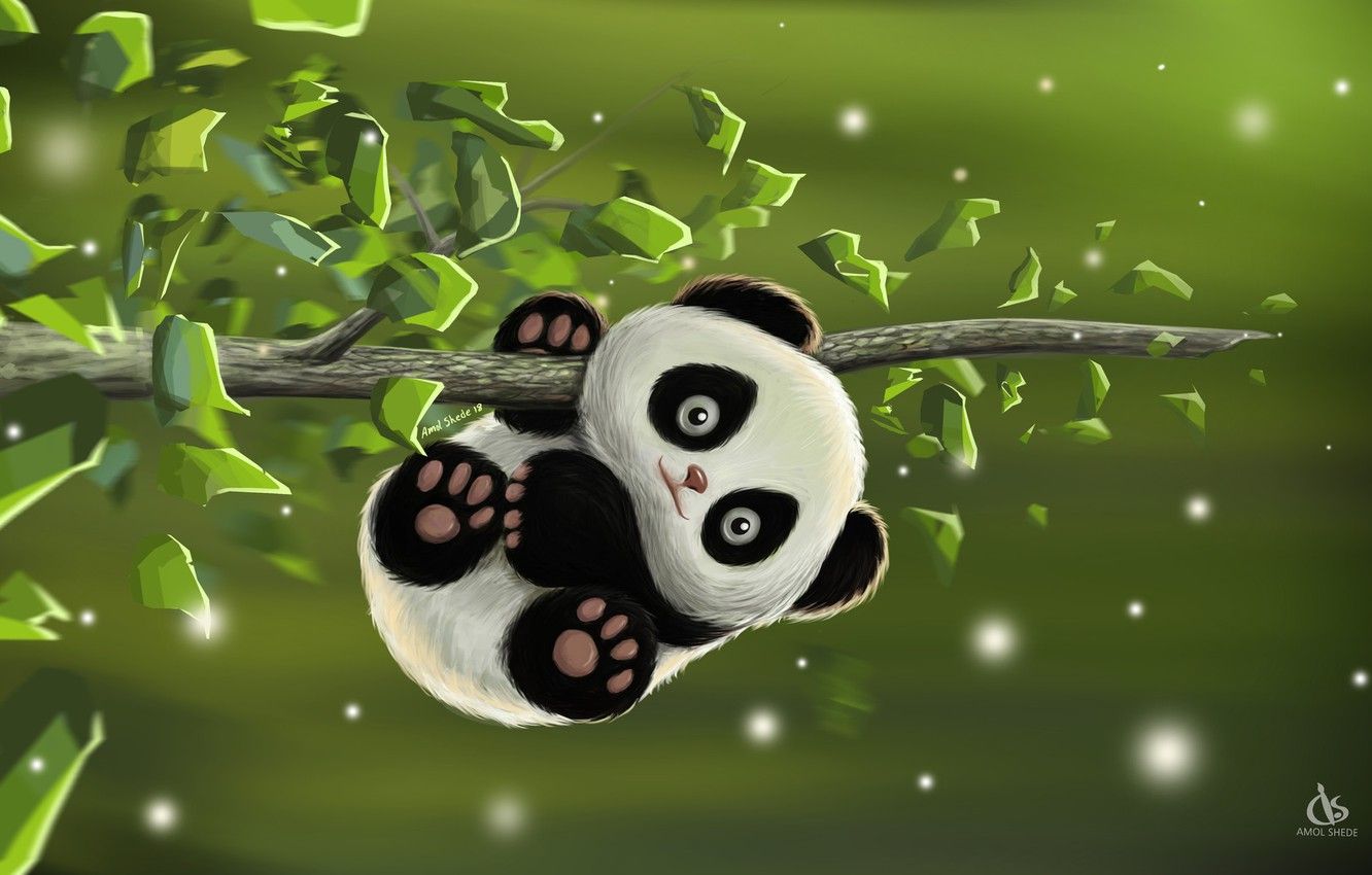 11++ Cute Anime Panda Wallpaper