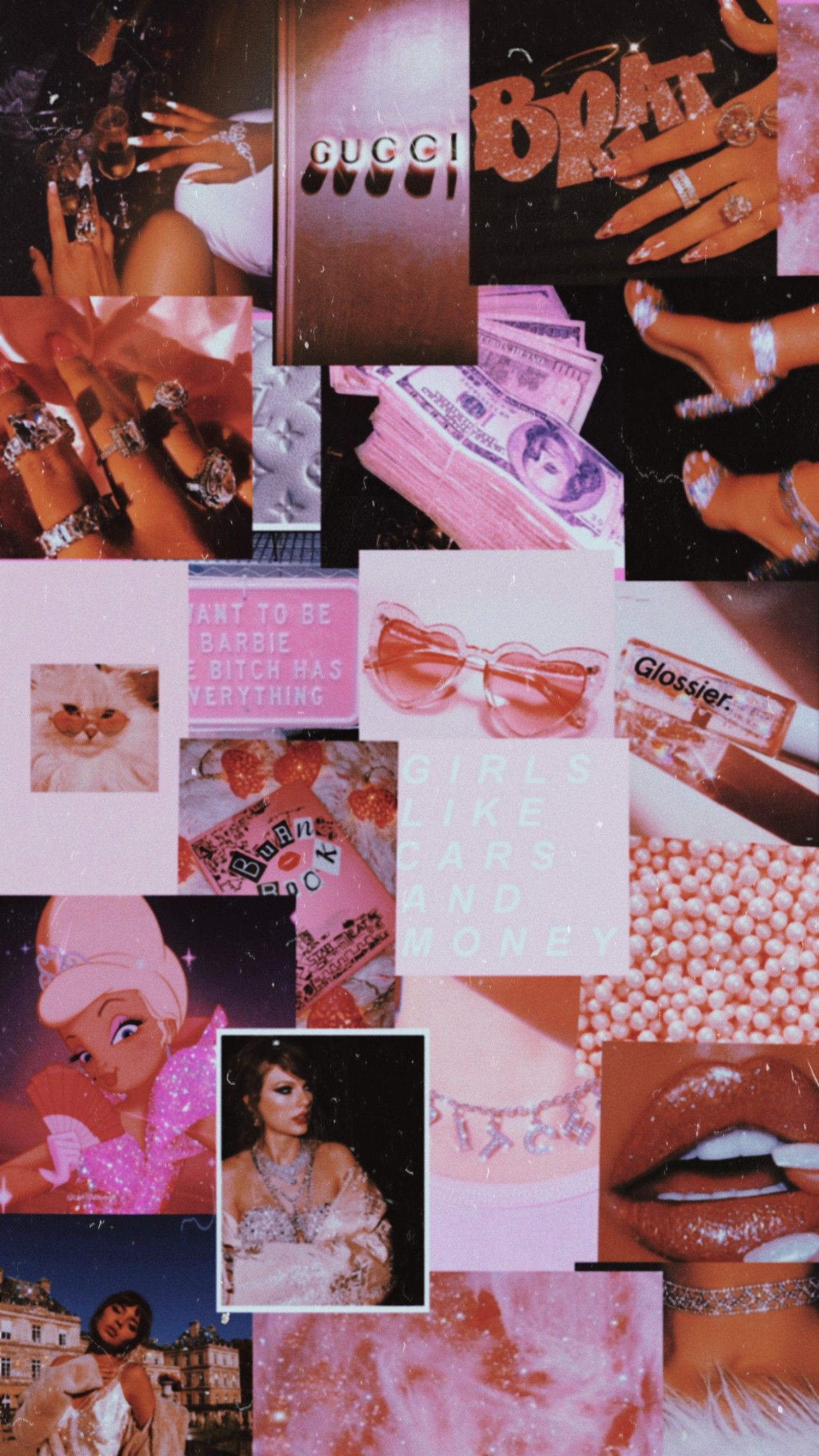 Girl Aesthetic Wallpaper Estetik Pink