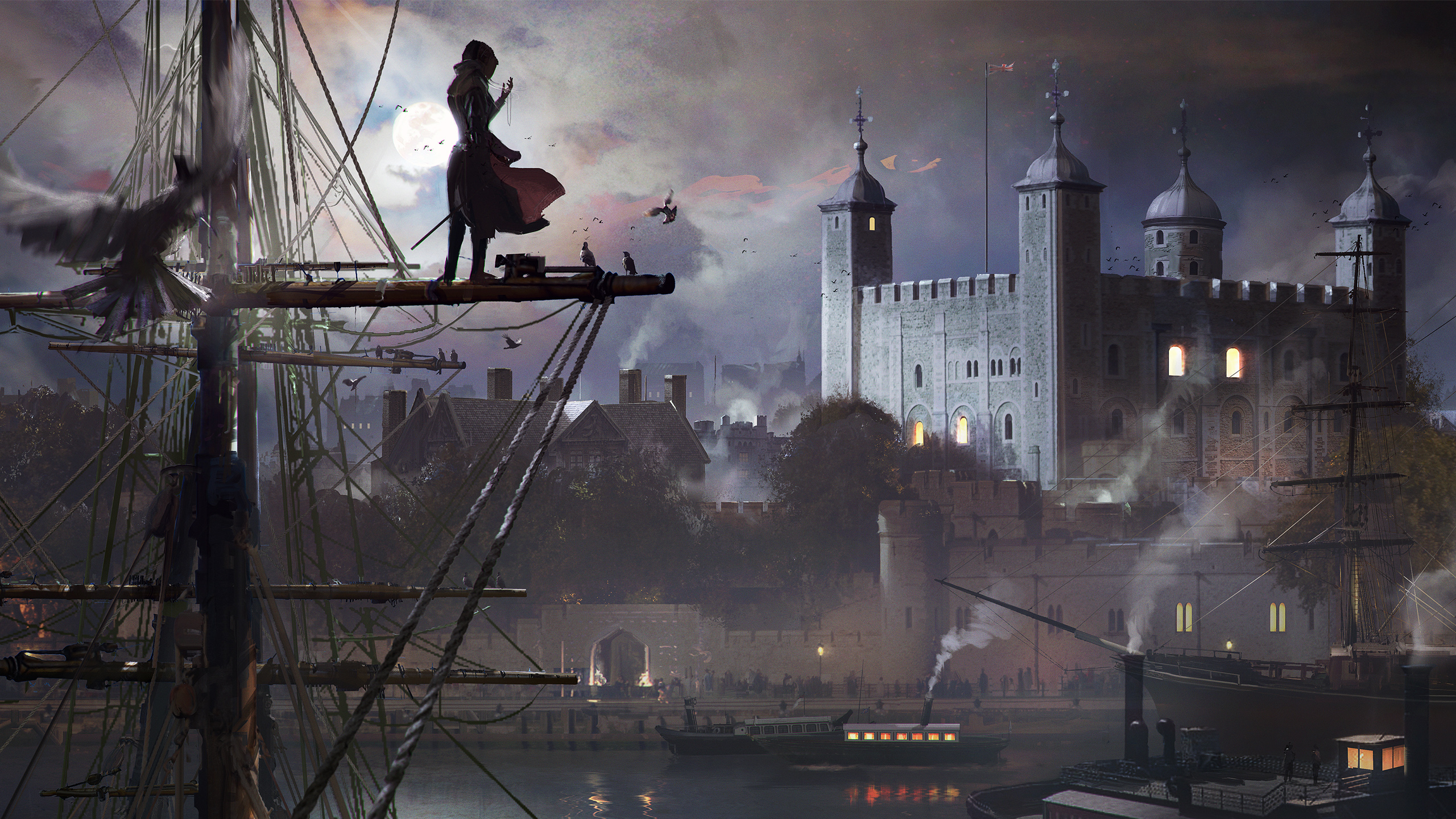 Female Character Assassins Creed Syndicate HD wallpaper