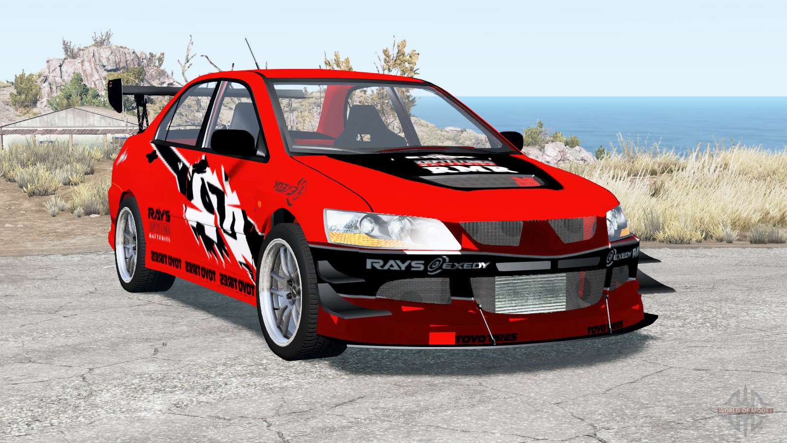 Mitsubishi Lancer Evolution IX GSR Tokyo Drift for BeamNG Drive