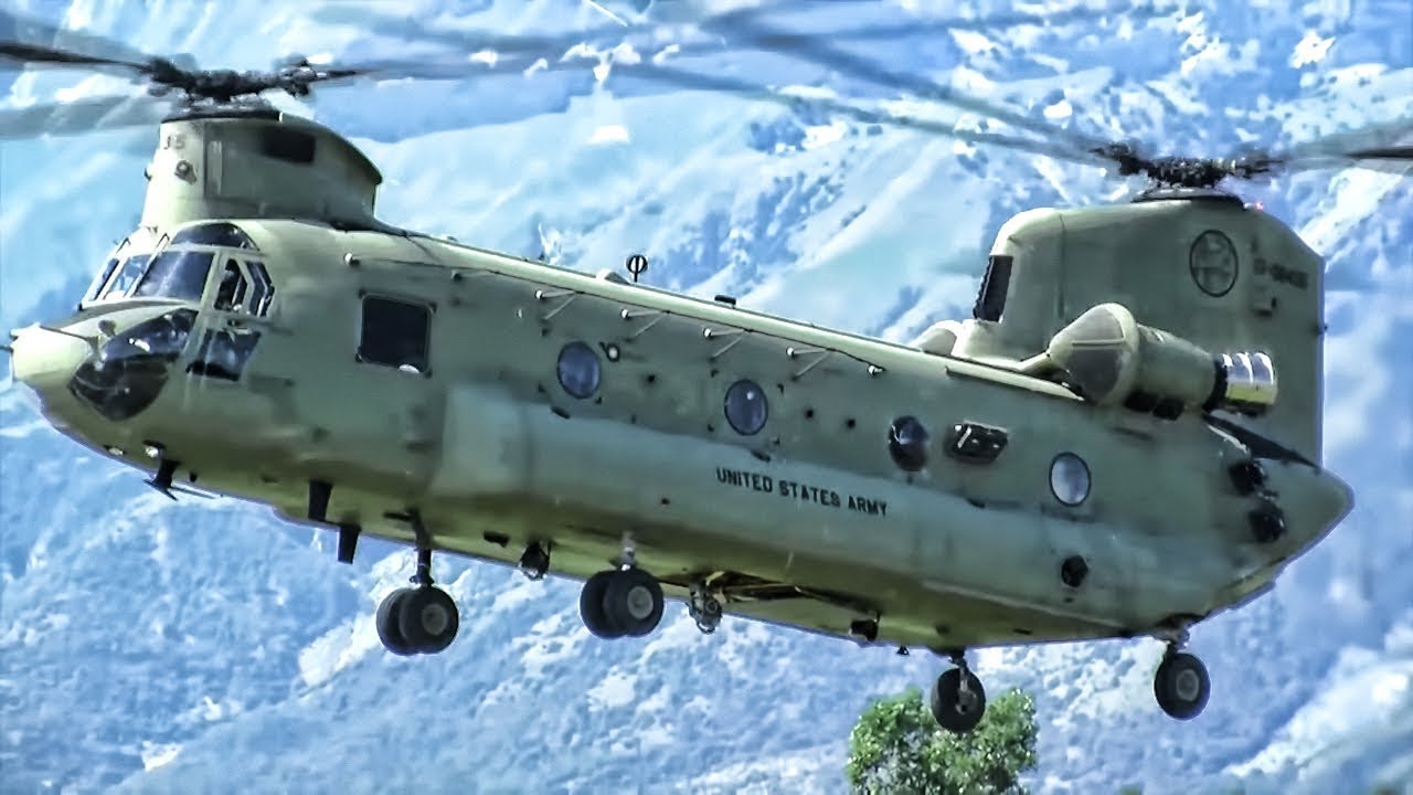 CH 47F Chinook In Action • World's Fastest Military Helicopter
