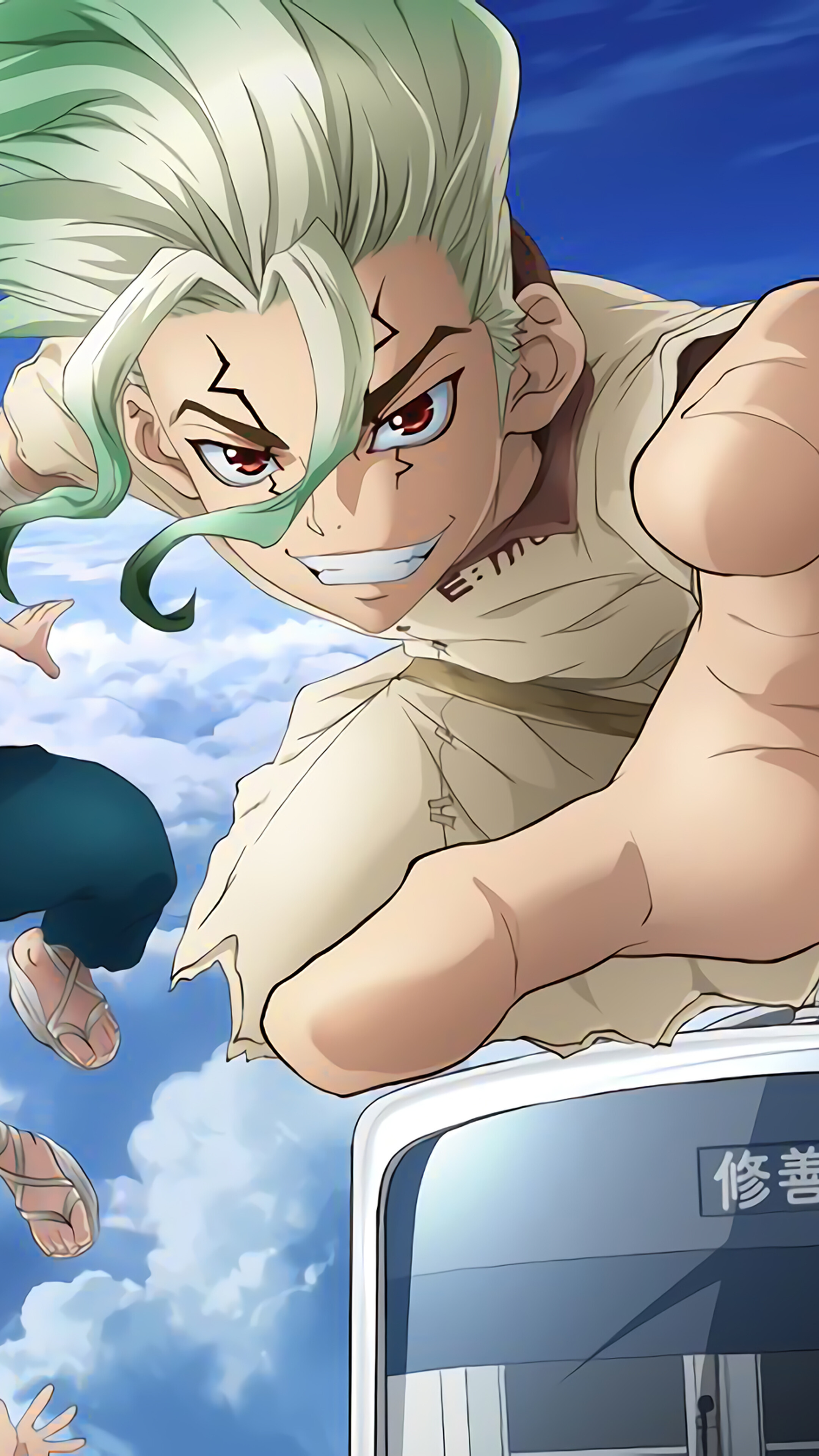 Dr. Stone, Senku Ishigami, Characters, 4K phone HD Wallpaper, Image, Background, Photo and Picture. Mocah HD Wallpaper