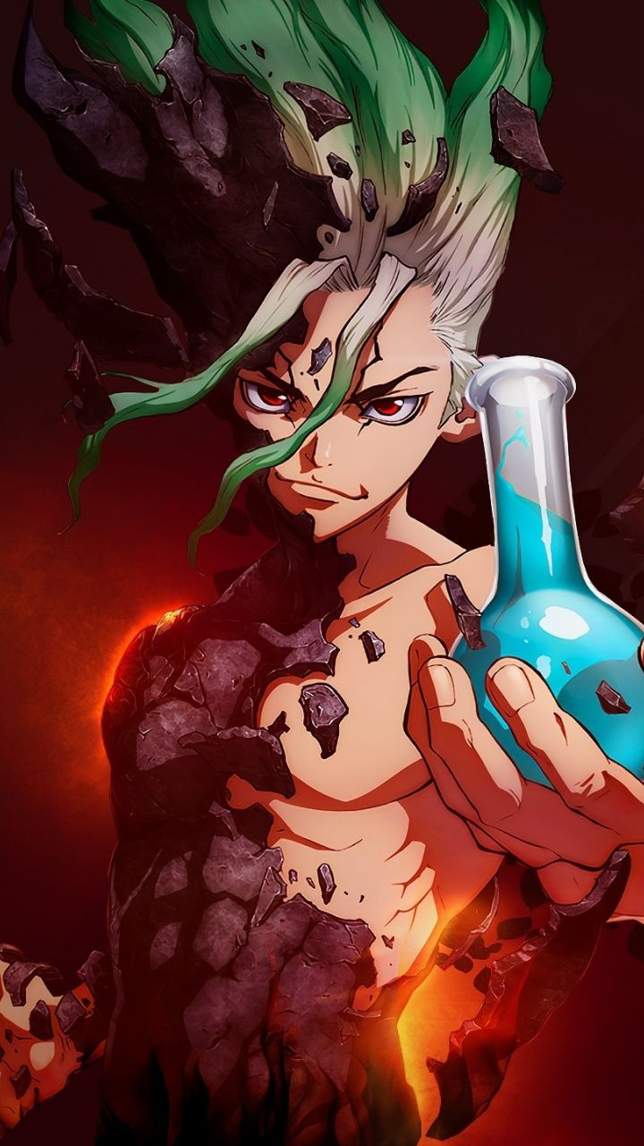 Dr. Stone, anime, artwork wallpaper. Anime artwork wallpaper, Anime wallpaper iphone, Anime wallpaper 1920x1080