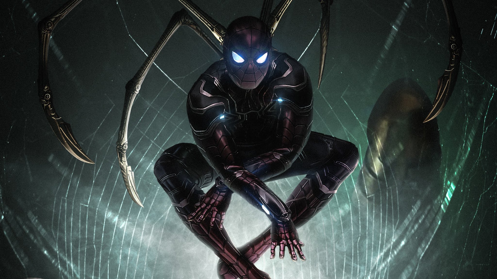 Iron Spider Spider Man HD Desktop Wallpaper Man HD Desktop