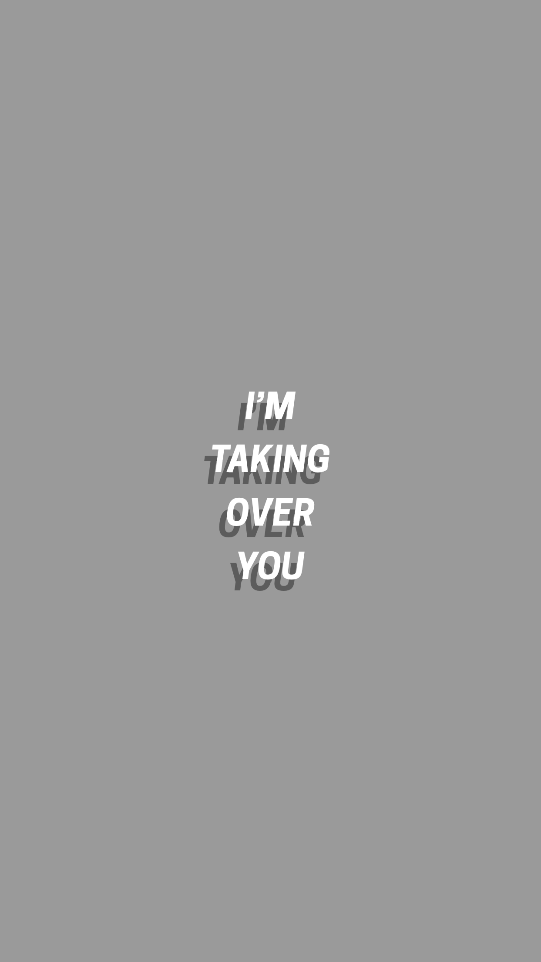 I'm taking over you.” Song: Pied Piper By: BTS. Bts wallpaper lyrics, Light grey aesthetic, Bts lyrics
