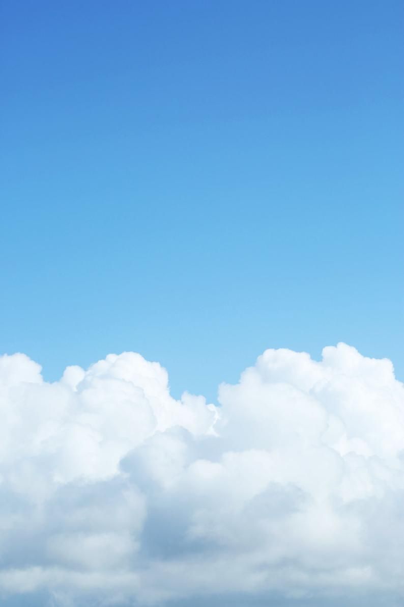 Cloud Photography. Large Wall Art Prints. Minimalist Art. blue sky. minimalist cloud photograph. Clouds photography, Sky aesthetic, Blue sky wallpaper