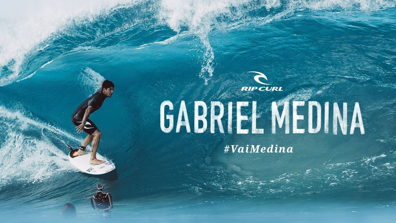 Gabriel Medina. Pipeline 2017. #VaiMedina