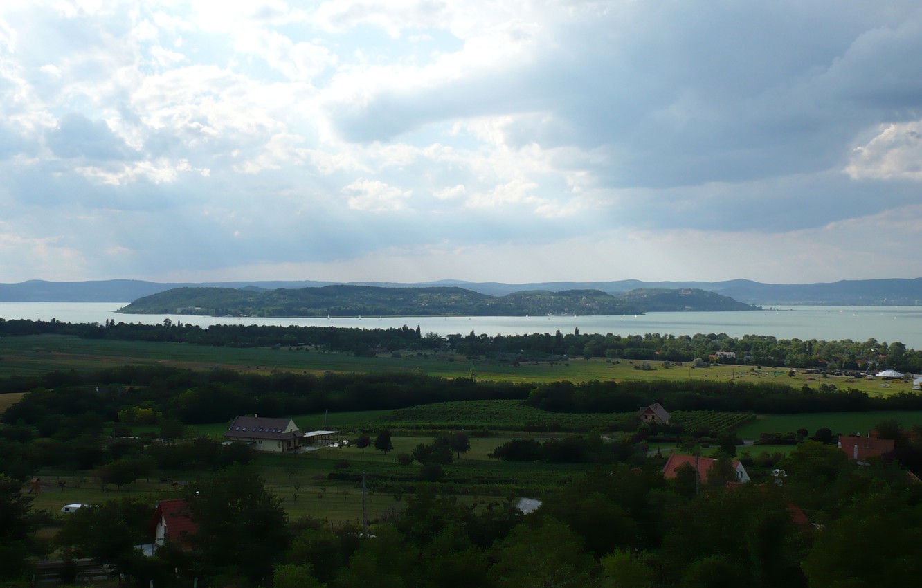 Wallpaper Landscapes, Hungary, Lake, Balaton image for desktop, section пейзажи