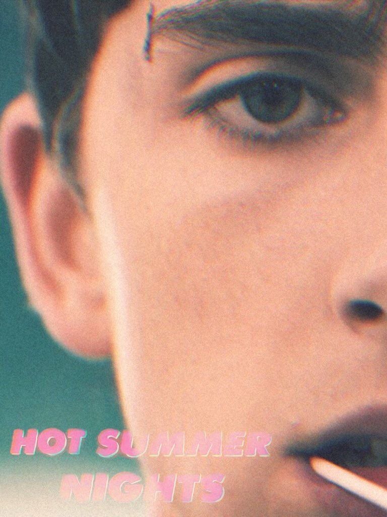 92. Hot Summer Nights. Hot summer nights poster, Timothee chalamet aesthetic, Timothee chalamet hot summer nights