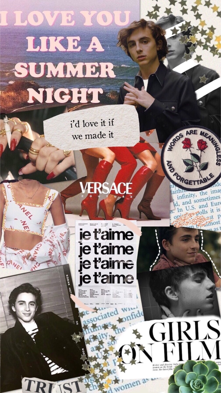 tumblr, wallpaper and fashion collage