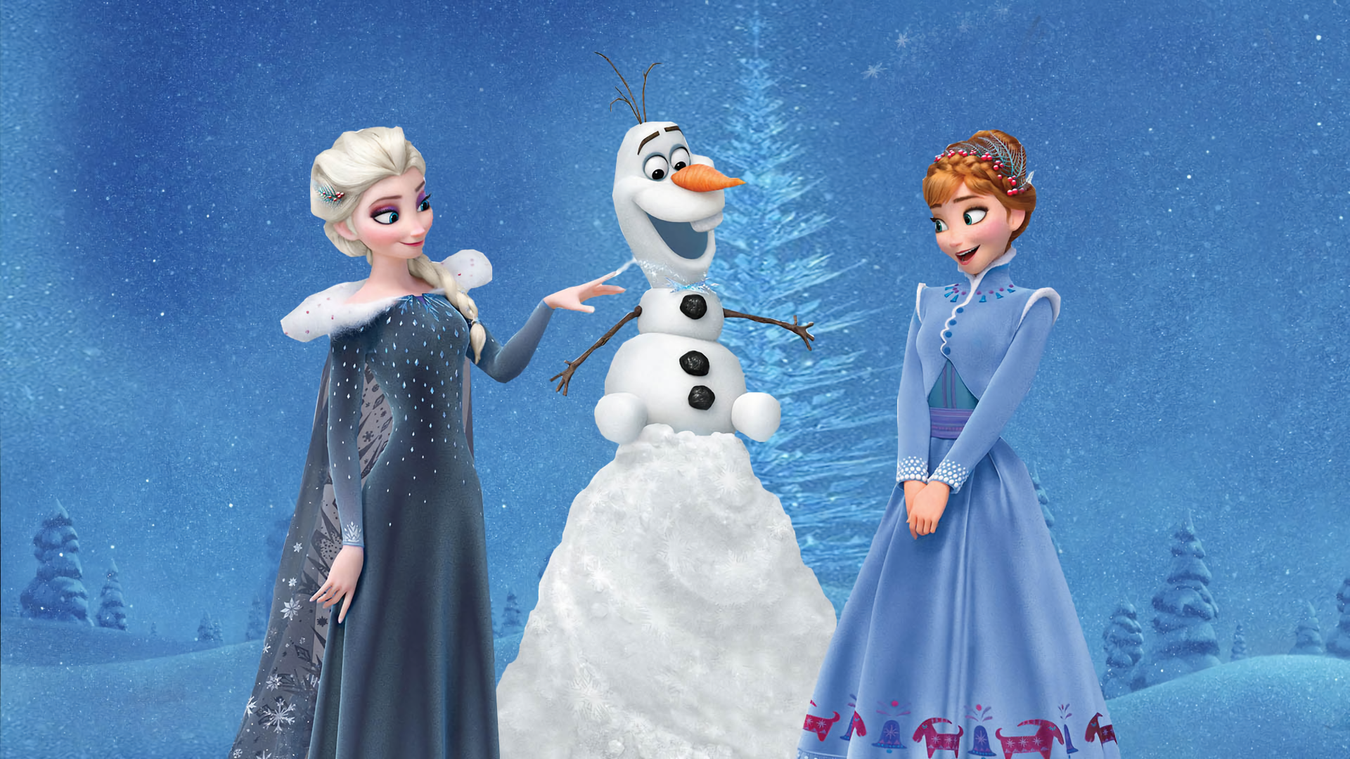 Olaf's Frozen Adventure HD Wallpaper and Background Image
