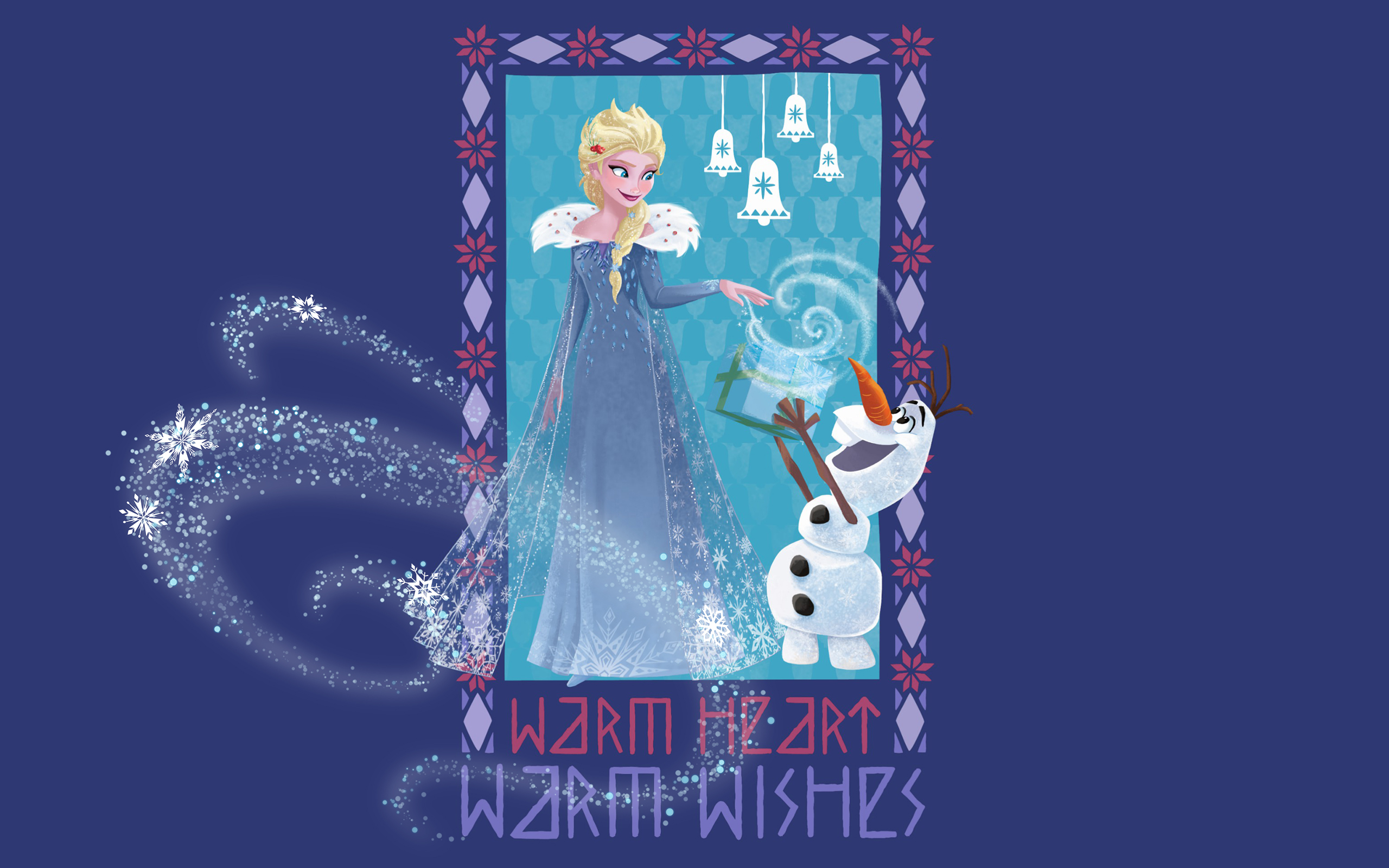 Olaf's Frozen Adventure Wallpaper and Anna Wallpaper