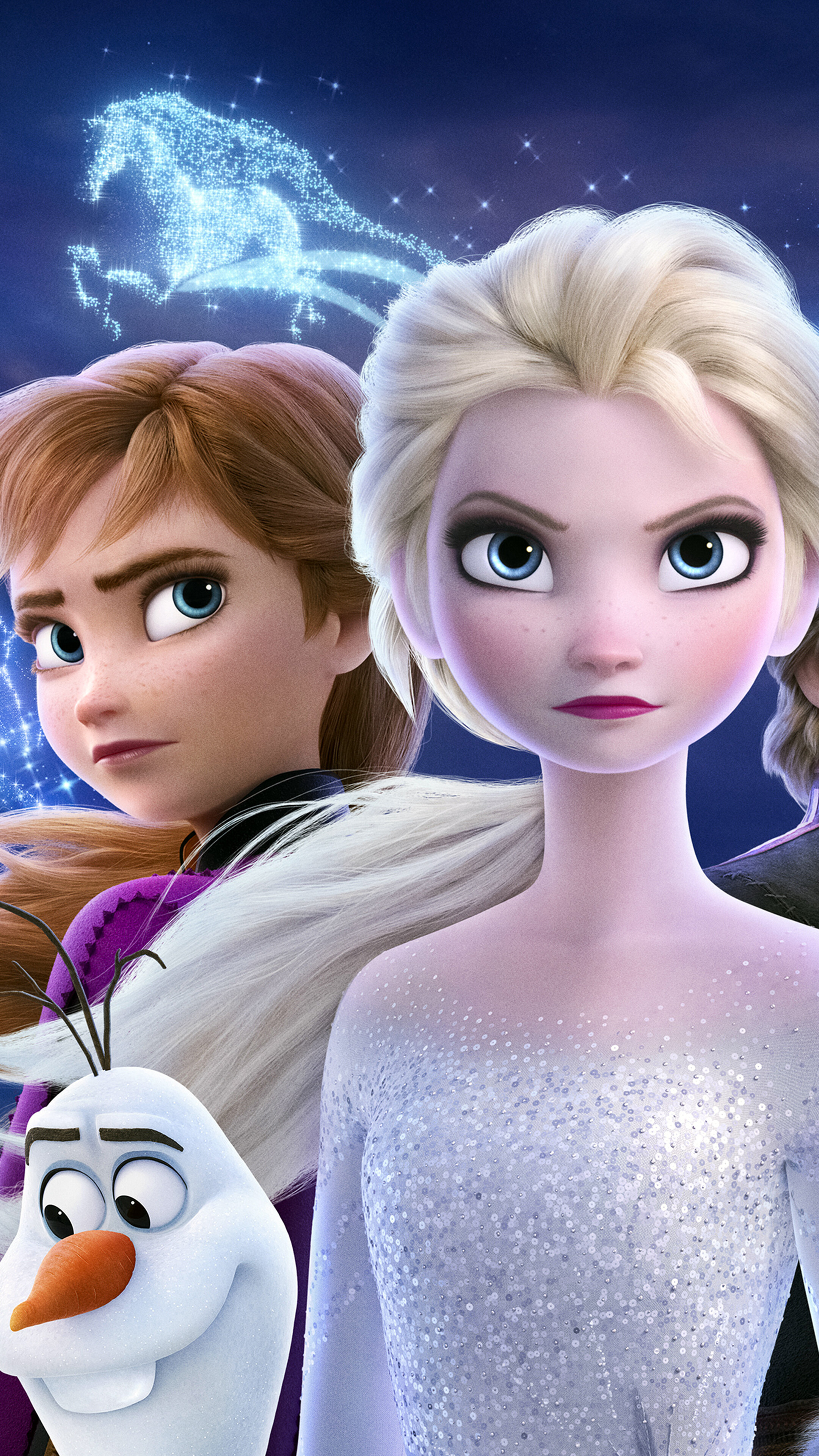 Frozen Poster, Elsa, Anna, Olaf, Kristoff, 4K phone HD Wallpaper, Image, Background, Photo and Picture. Mocah HD Wallpaper