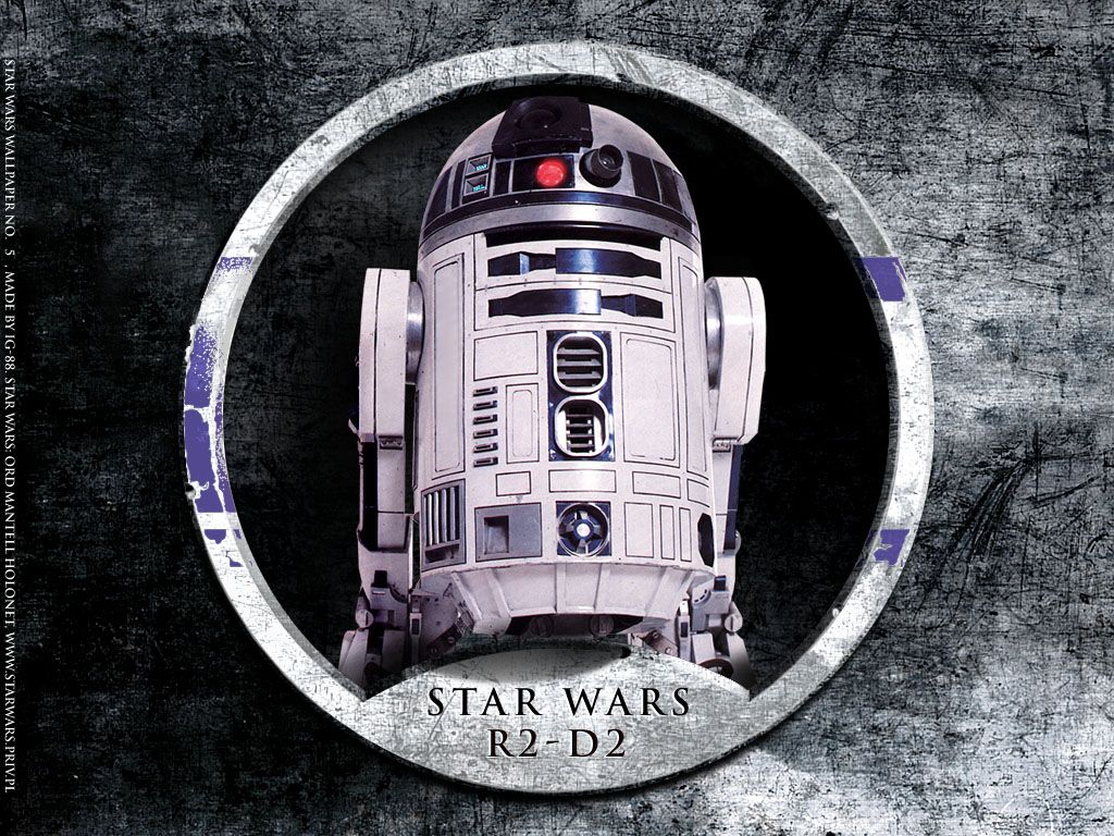 R2 D2. Desktop Wallpaper. 1024x768