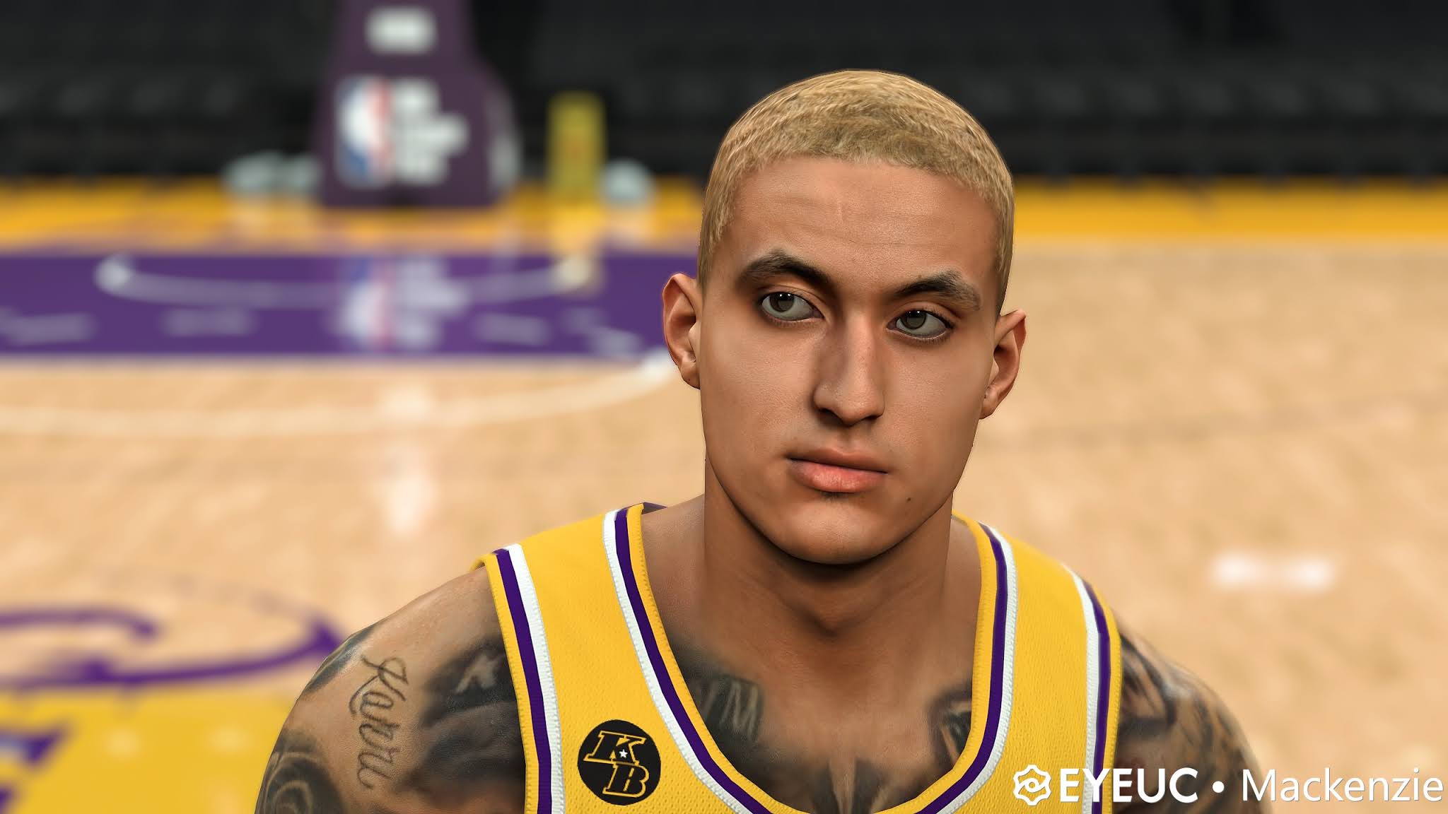 Kyle Kuzma Cyberface and Body Model (current look) By memories [FOR 2K21] 2K Updates, Roster Update, Cyberface, Etc