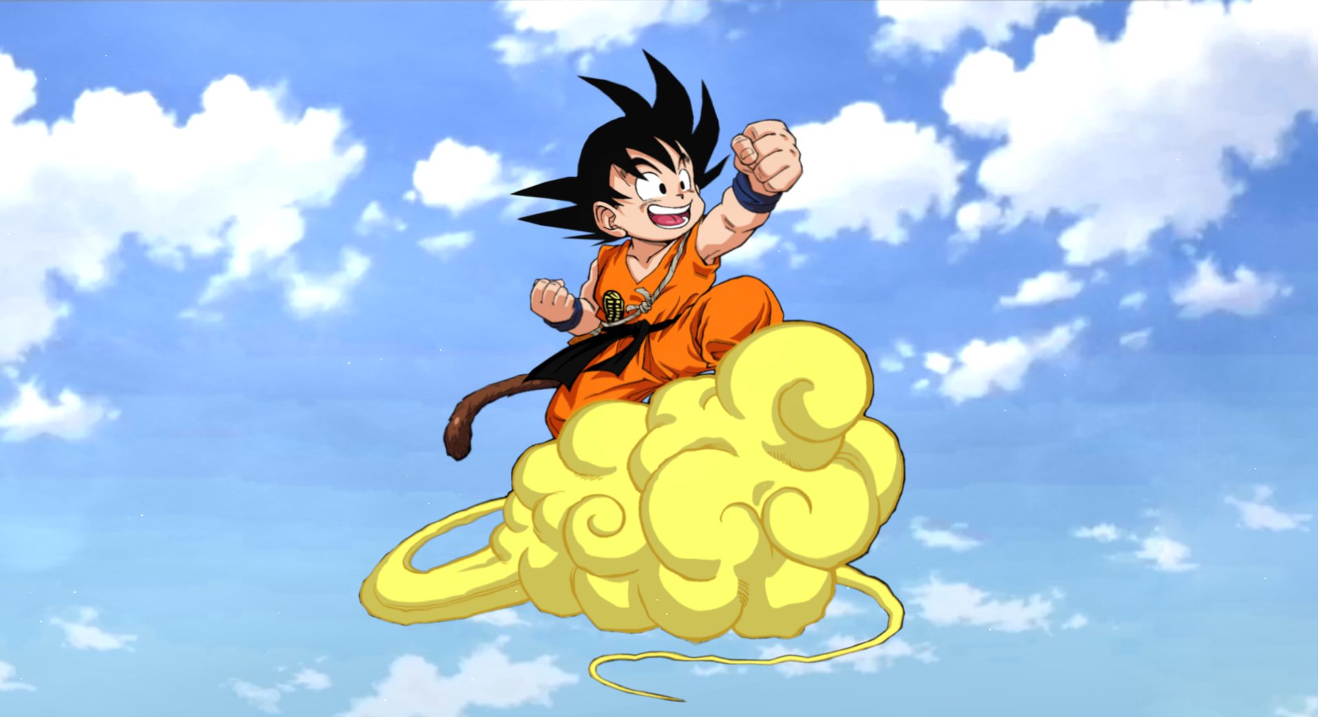 Boy Goku Nimbus Dragon Ball Z live wallpaper [DOWNLOAD FREE]