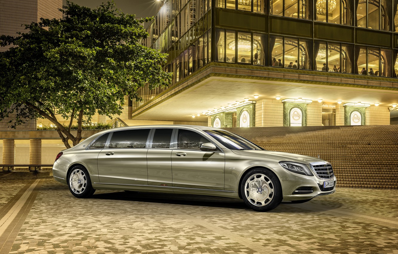 Wallpaper Mercedes, Maybach, Mercedes, Maybach, Pullman, 2016, S 600, VV222 image for desktop, section mercedes