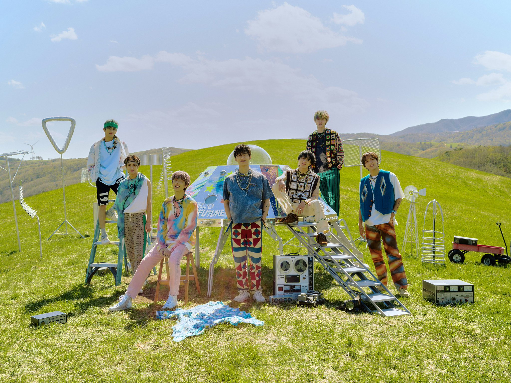 NCT DREAM, LOVE, DREAM NCT DREAM The 1st Album Repackage ⠀ 〖Hello Future〗⠀ ➫ 2021.06.28 (KST) #NCTDREAM #HelloFuture #NCTDREAM_HelloFuture