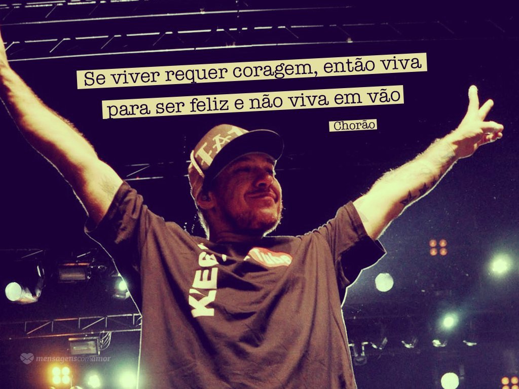 Frases do líder da banda Charlie Brown Jr