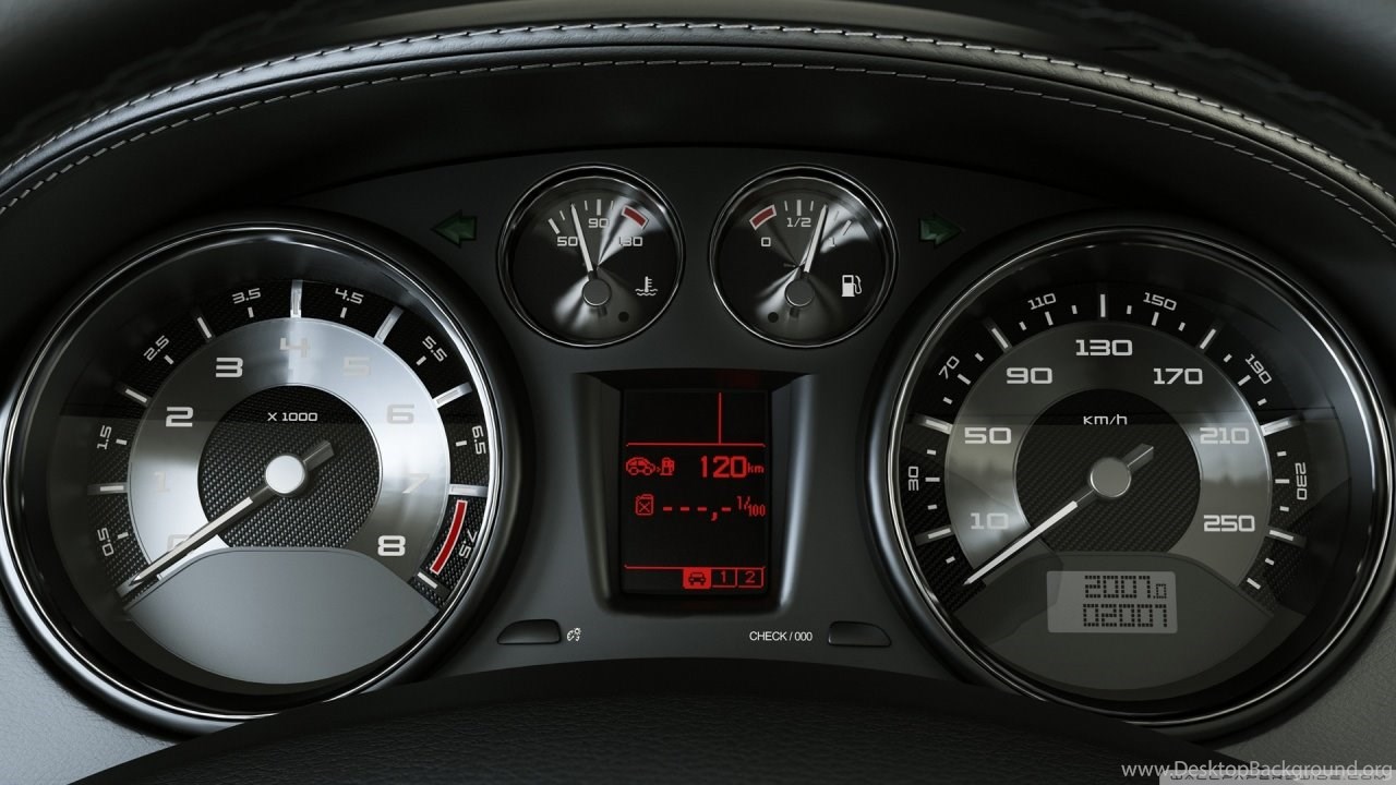 Tachometer And Speedometer HD Desktop Wallpaper, Widescreen. Desktop Background