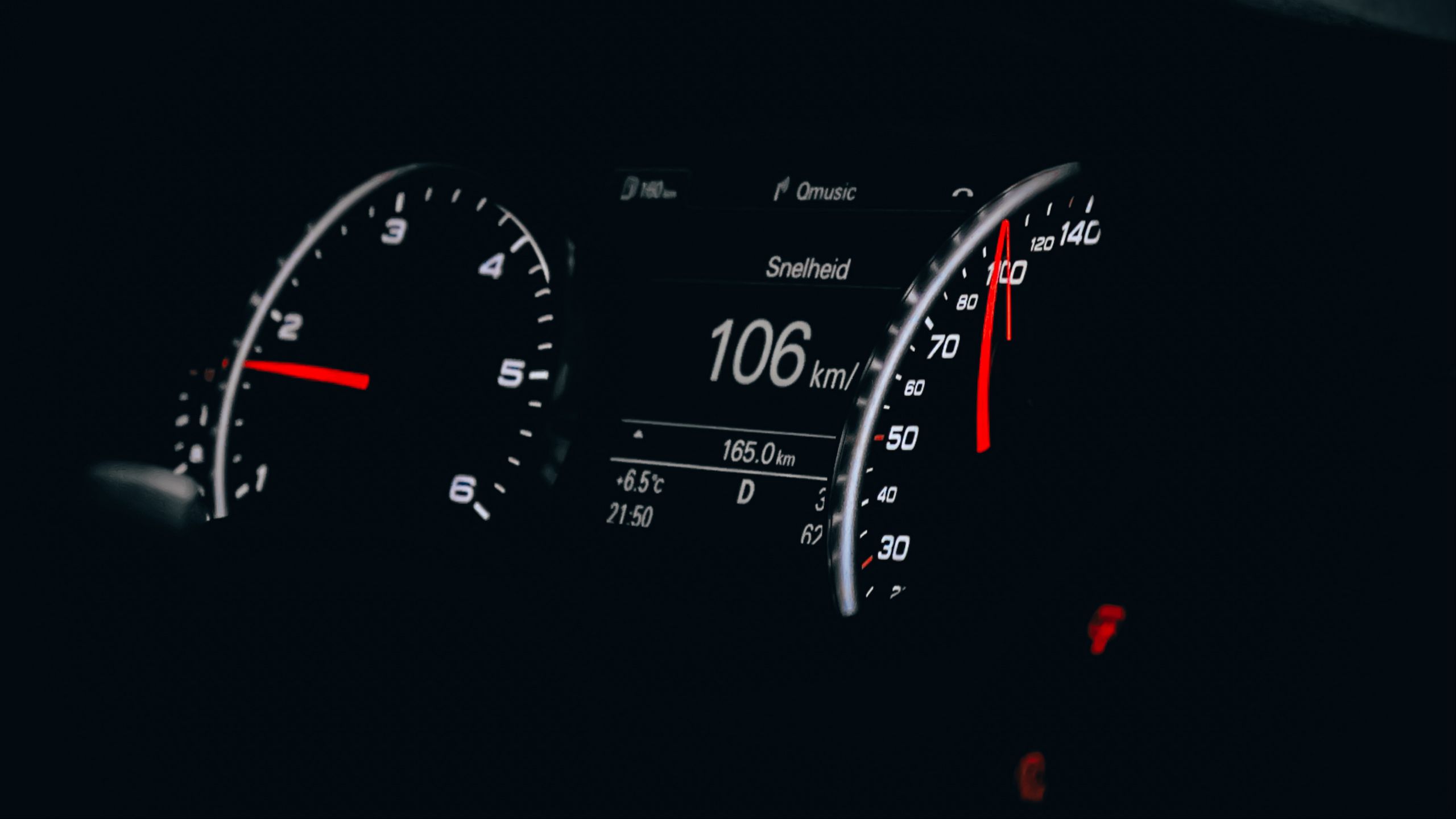 Download wallpaper 2560x1440 speedometer, speed, movement, arrow widescreen 16:9 HD background