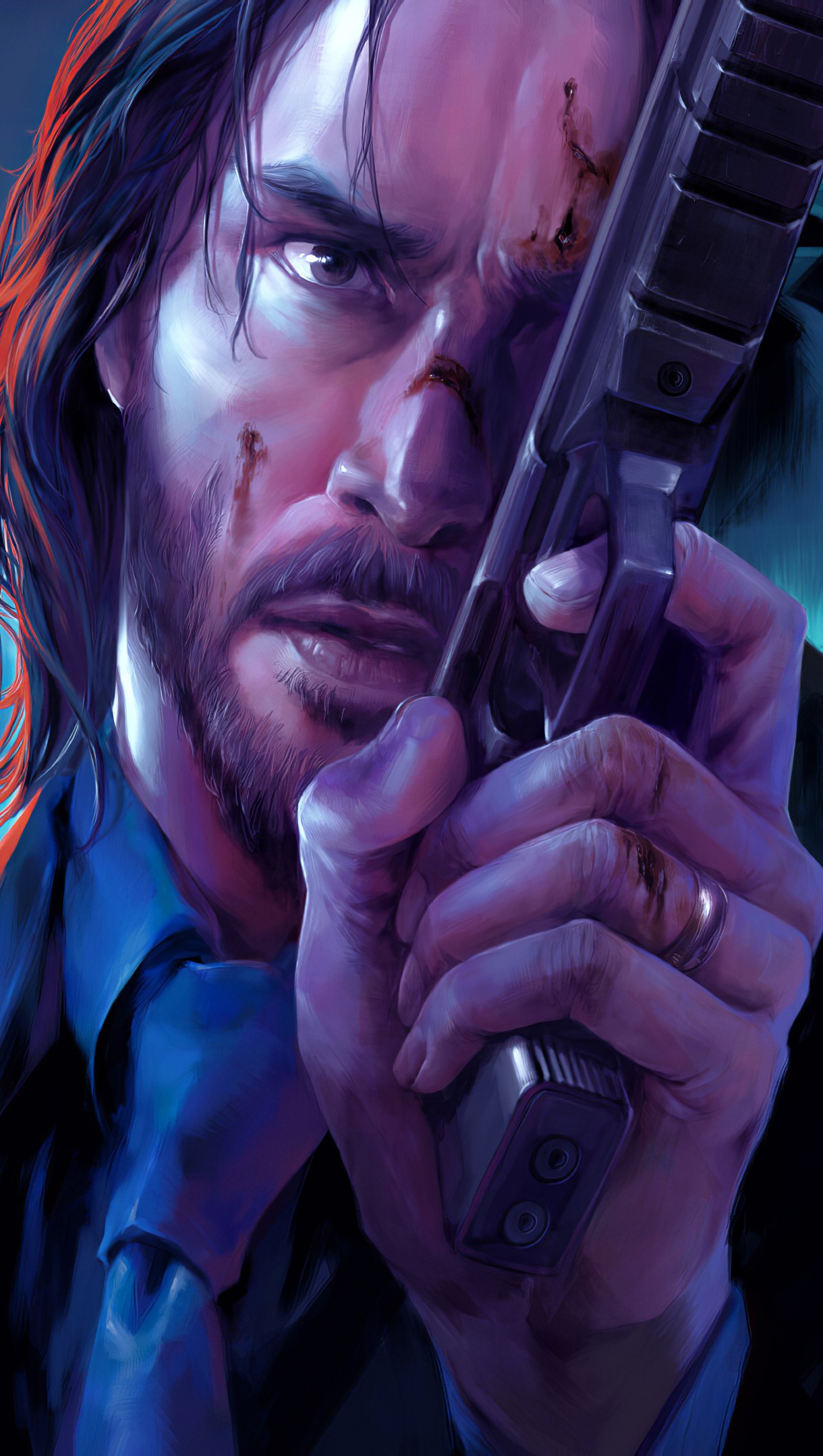 John Wick and dogs Wallpaper 4k Ultra HD