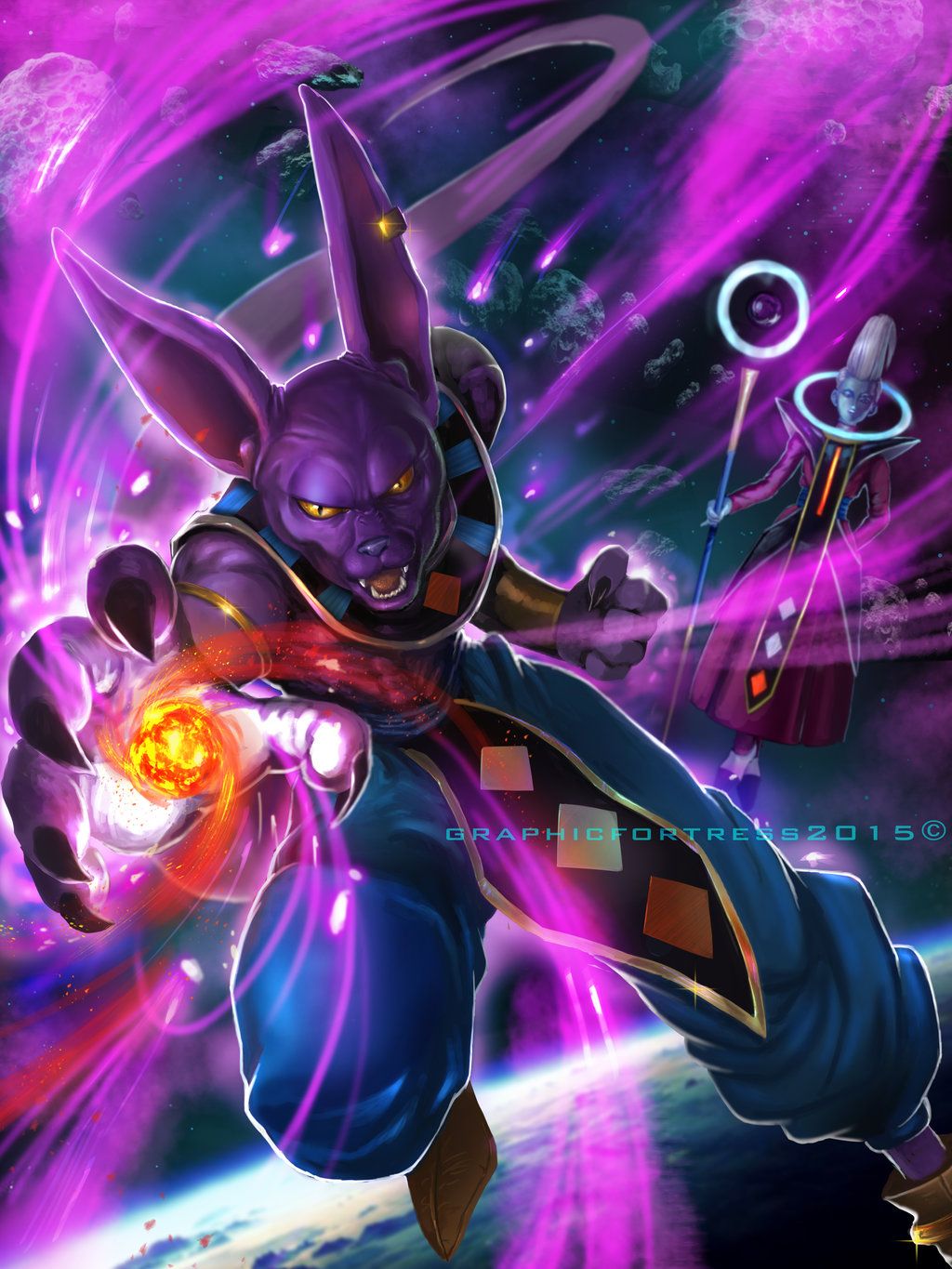 God of Destruction Beerus. Anime dragon ball super, Dragon ball, Dragon ball artwork