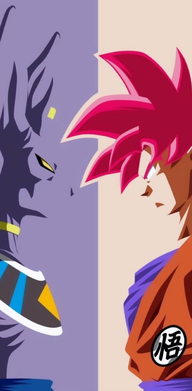 Goku Vs beerus wallpaper