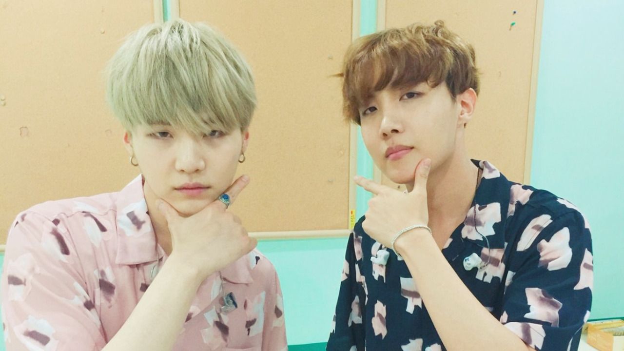 Cute Suga And Jimin Wallpaper