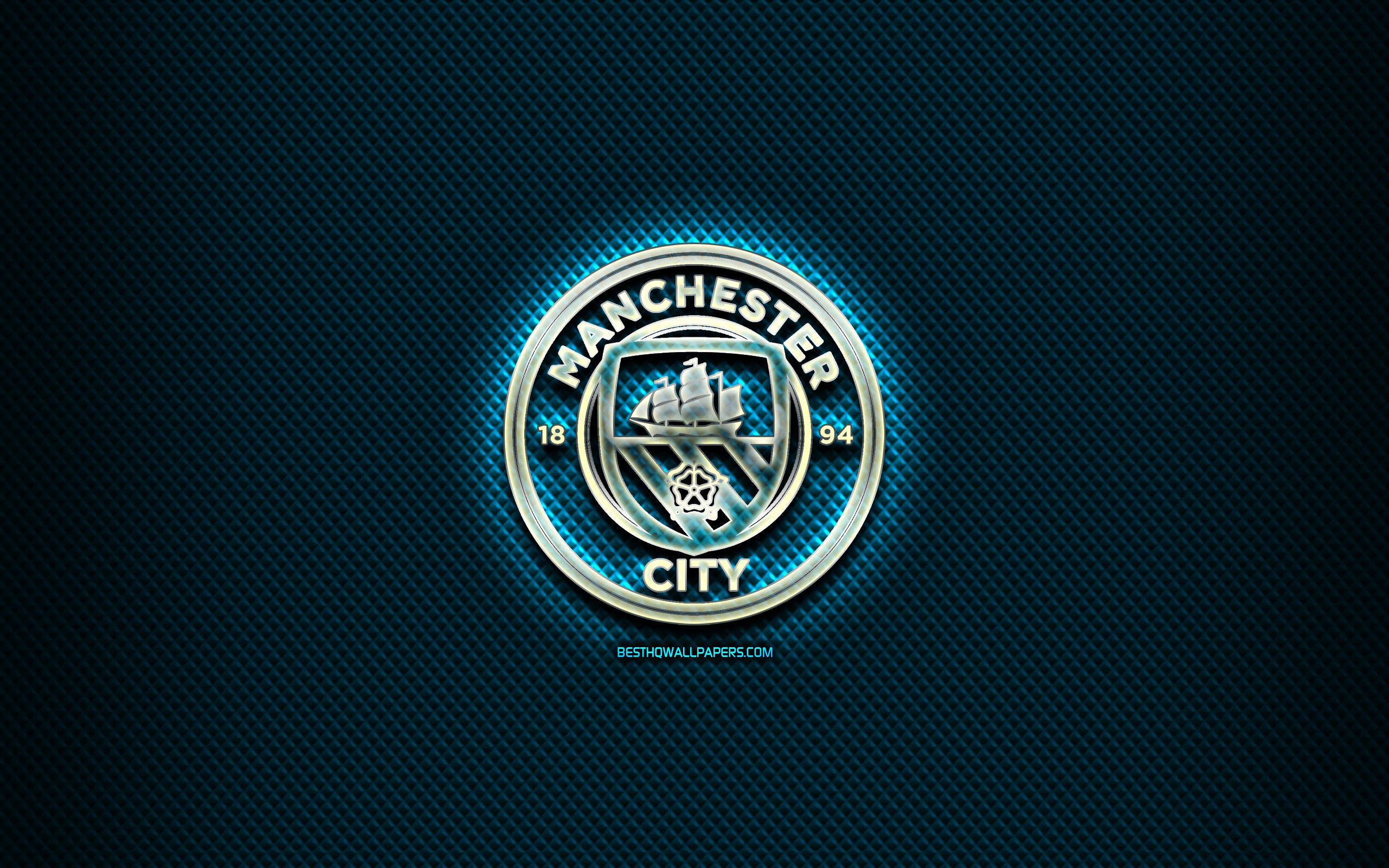 Download Manchester City Black Stadium Logo Wallpaper | vlr.eng.br