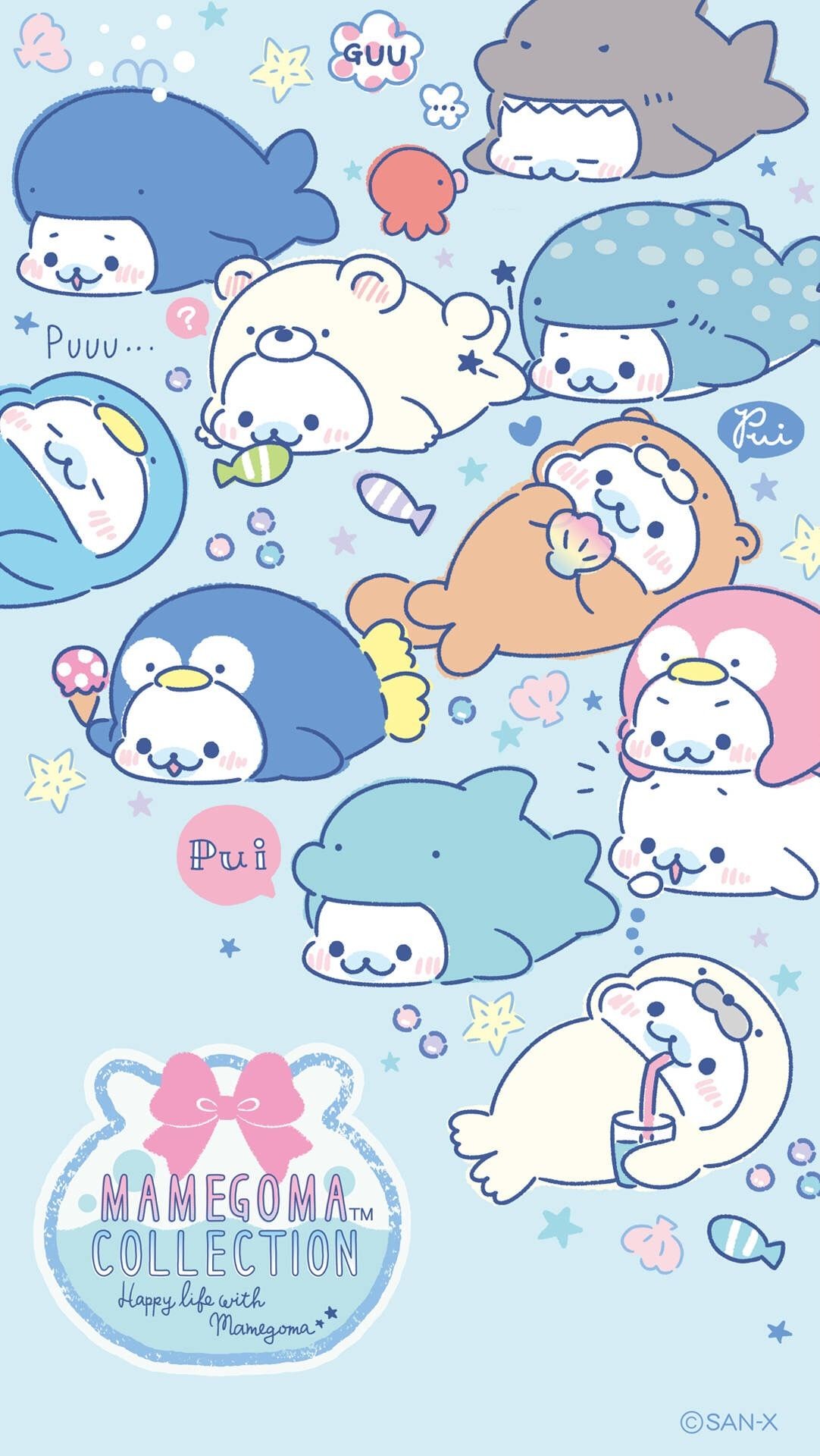 Kawaii Aesthetic Blue Wallpapers Wallpaper Cave