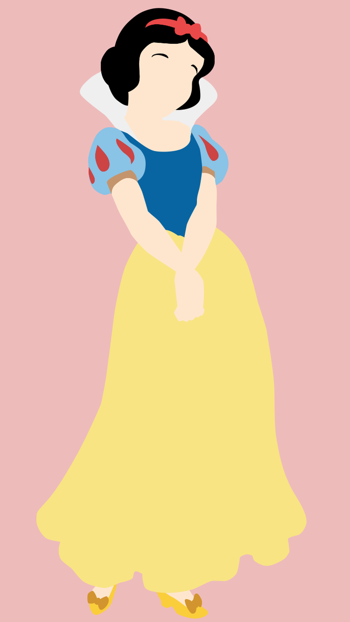Disney, Snow White, And Phone Image Princess Minimalist Anna