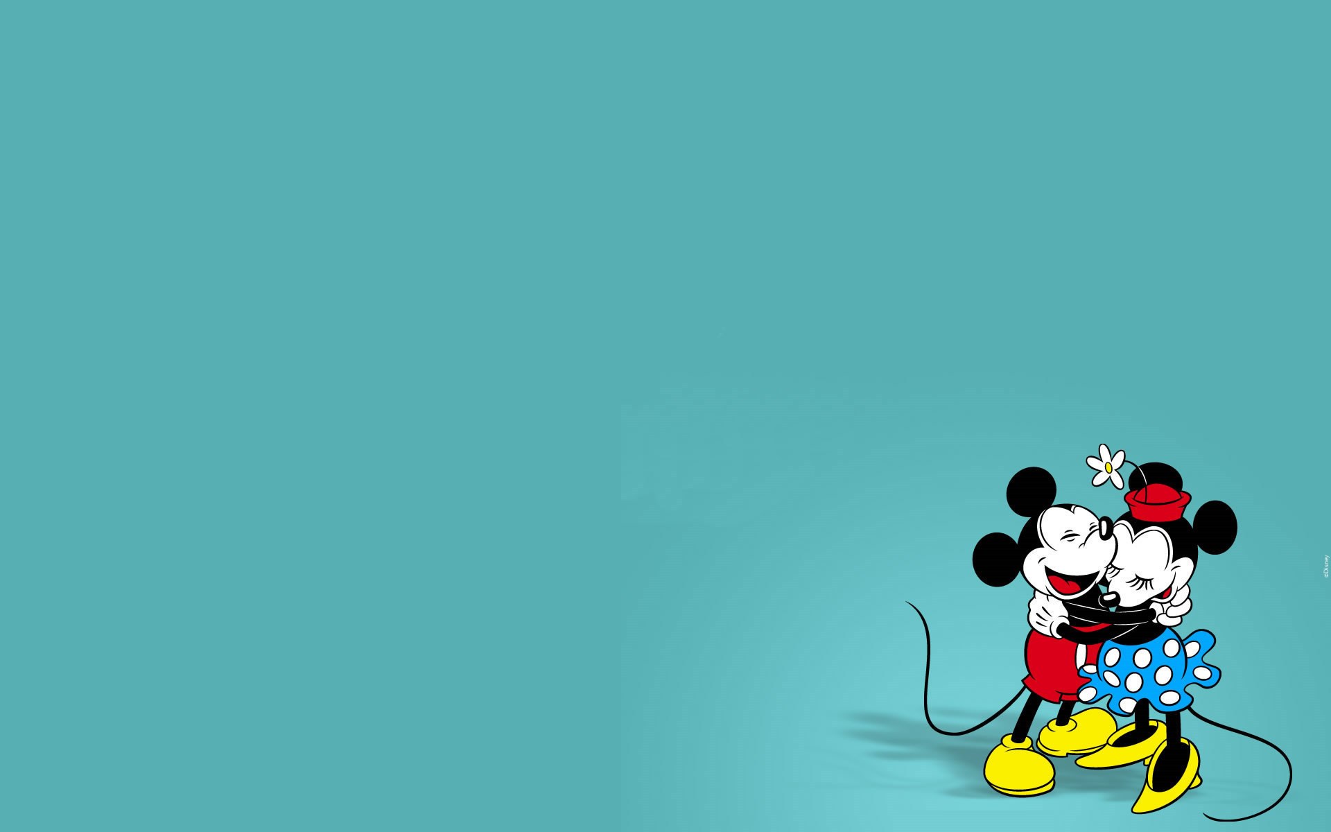 Mickey and Minnie Mouse Cartoon