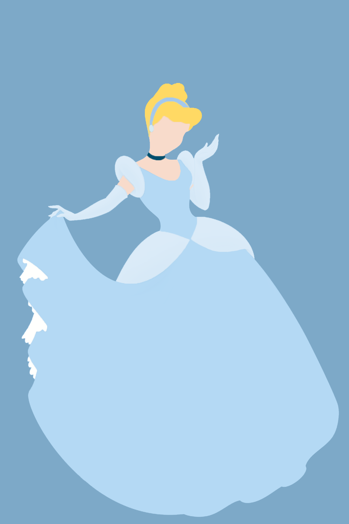 Disney Princess Minimalist Wallpaper