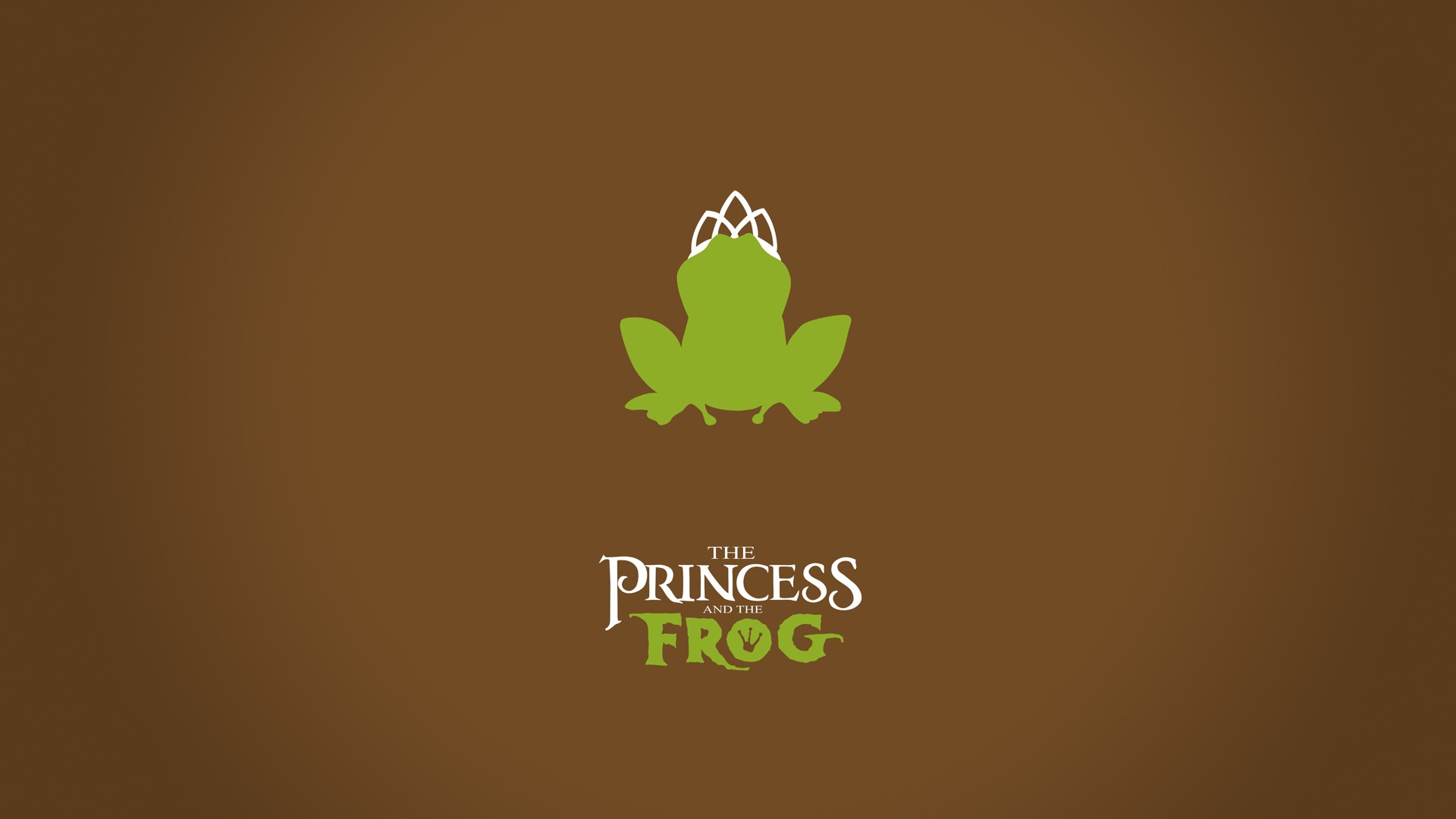 minimalistic princess and the frog princesas wallpaper
