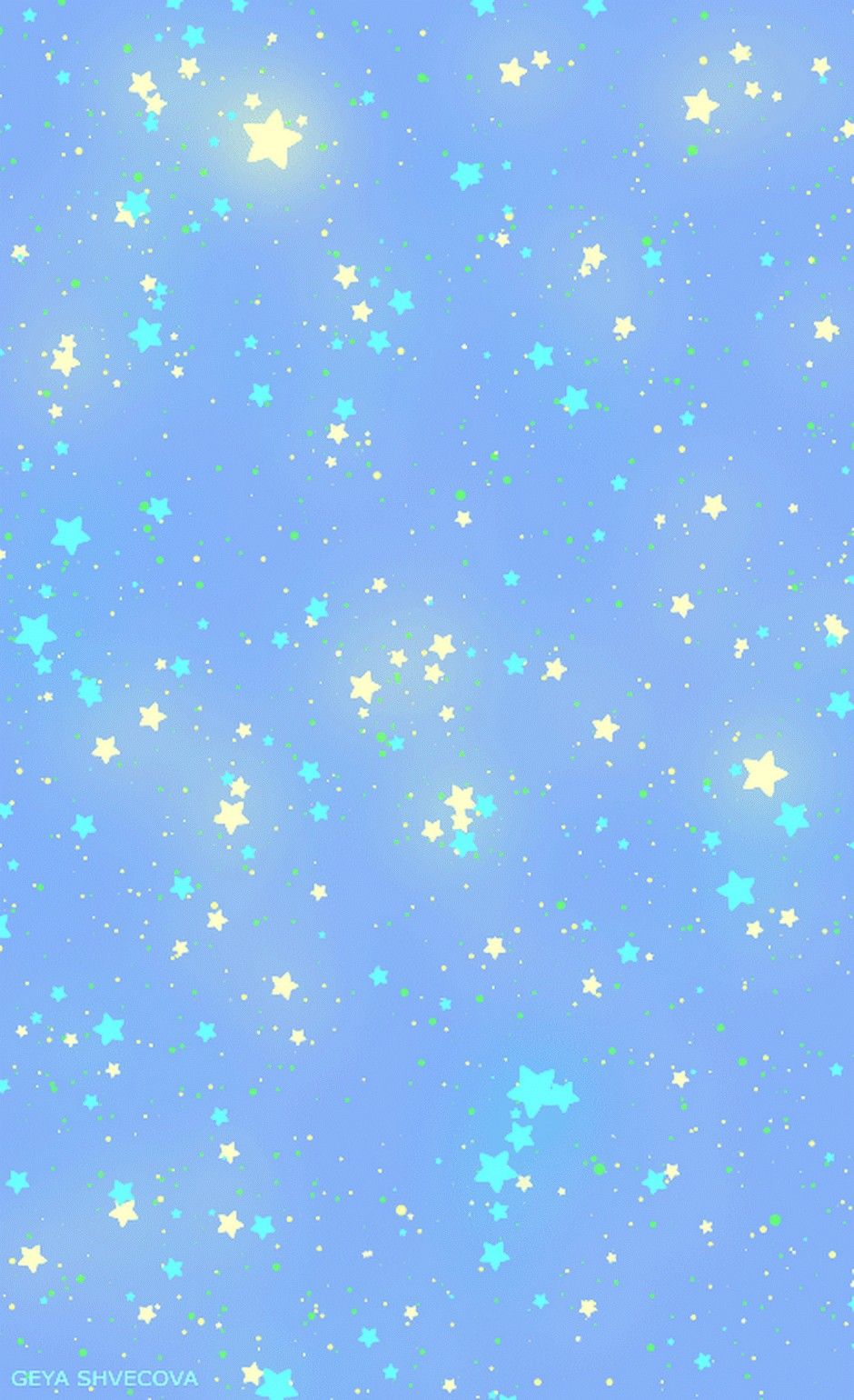 Pastel Aesthetic Pastel Cute Blue Background