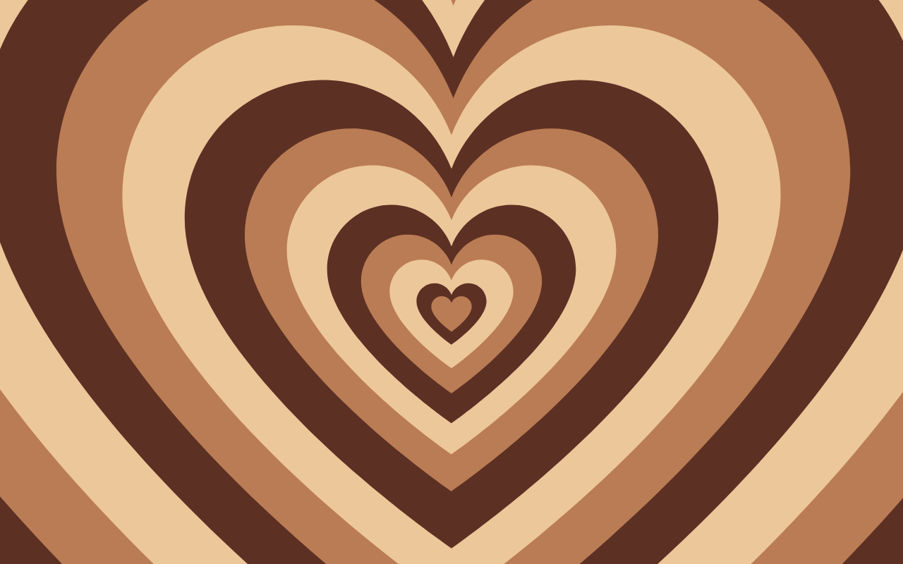 Brown Hearts Wallpapers - Wallpaper Cave