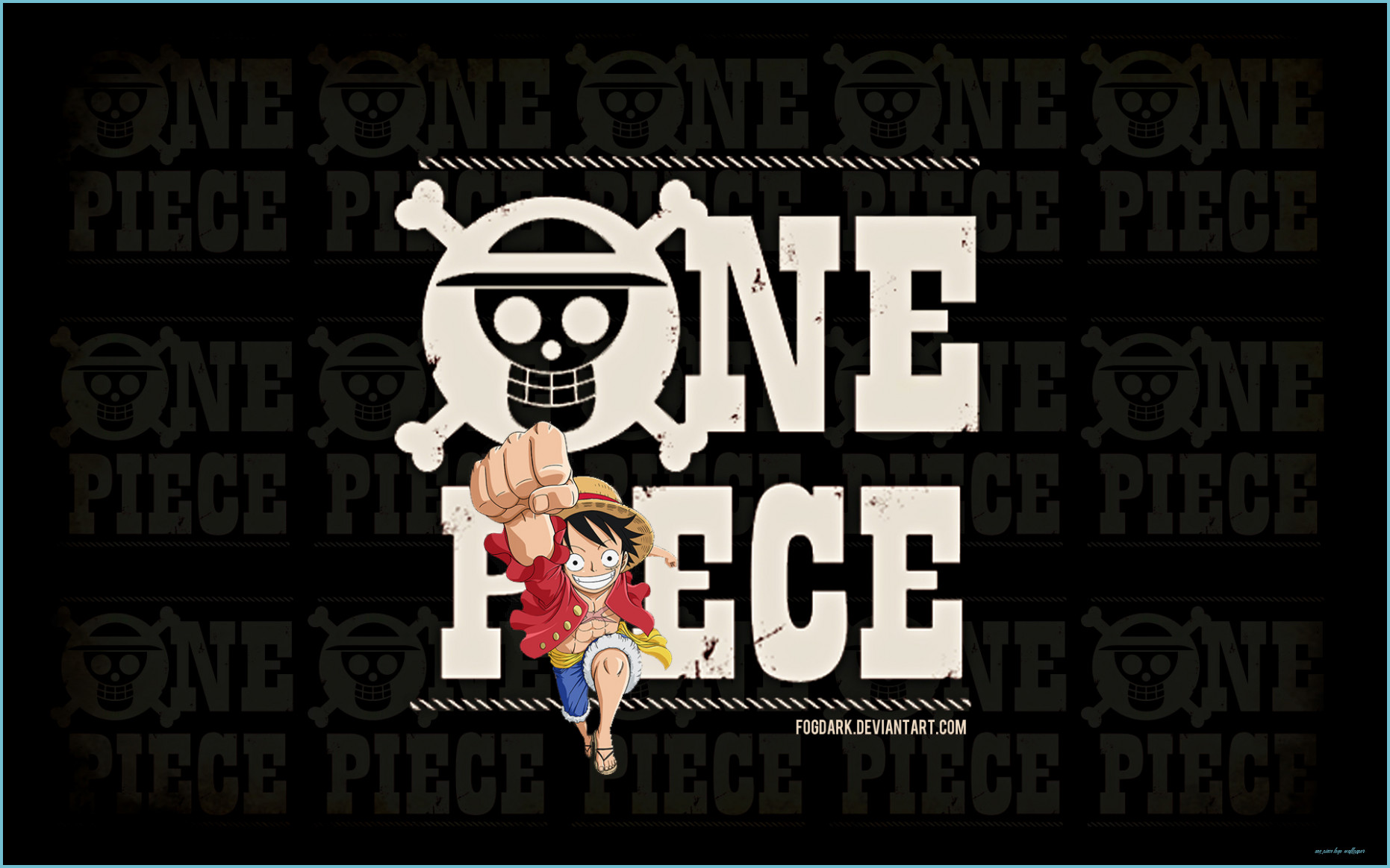 One Piece Logo Wallpaper By Fogdark Daily Anime Art Piece Logo Wallpaper