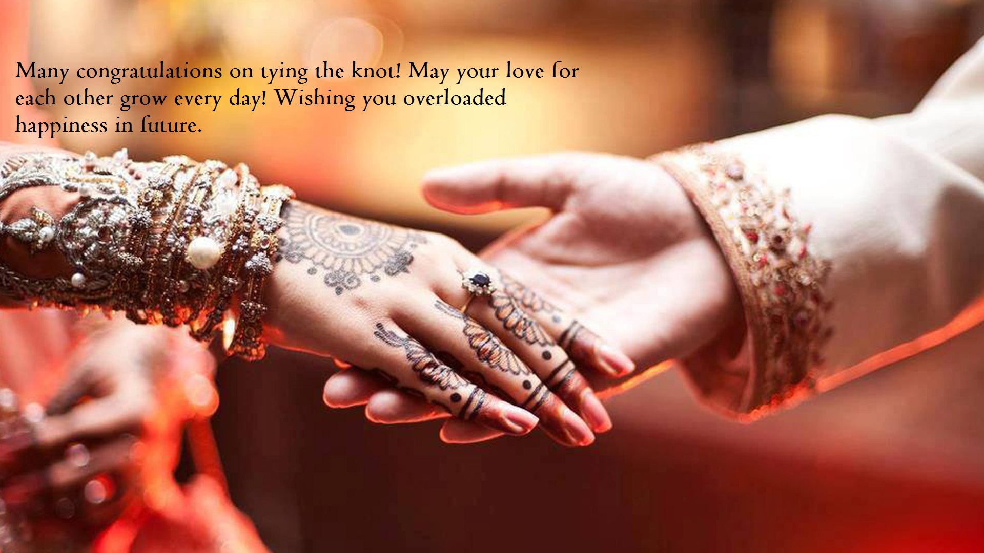 Happy Married Life Greeting Cards Wishes