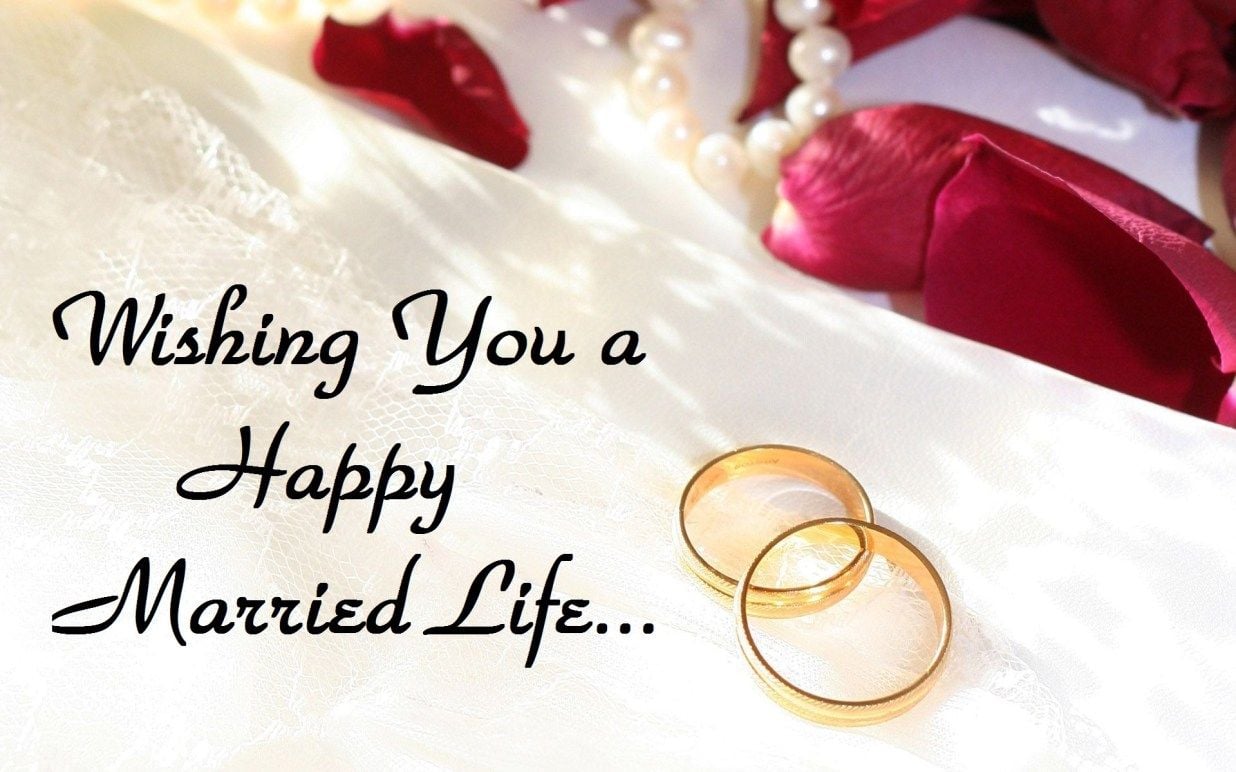 Happy Married Life Wishes & Messages Image. Wedding Wishes. Happy married life quotes, Happy married life, Happy married life wishes