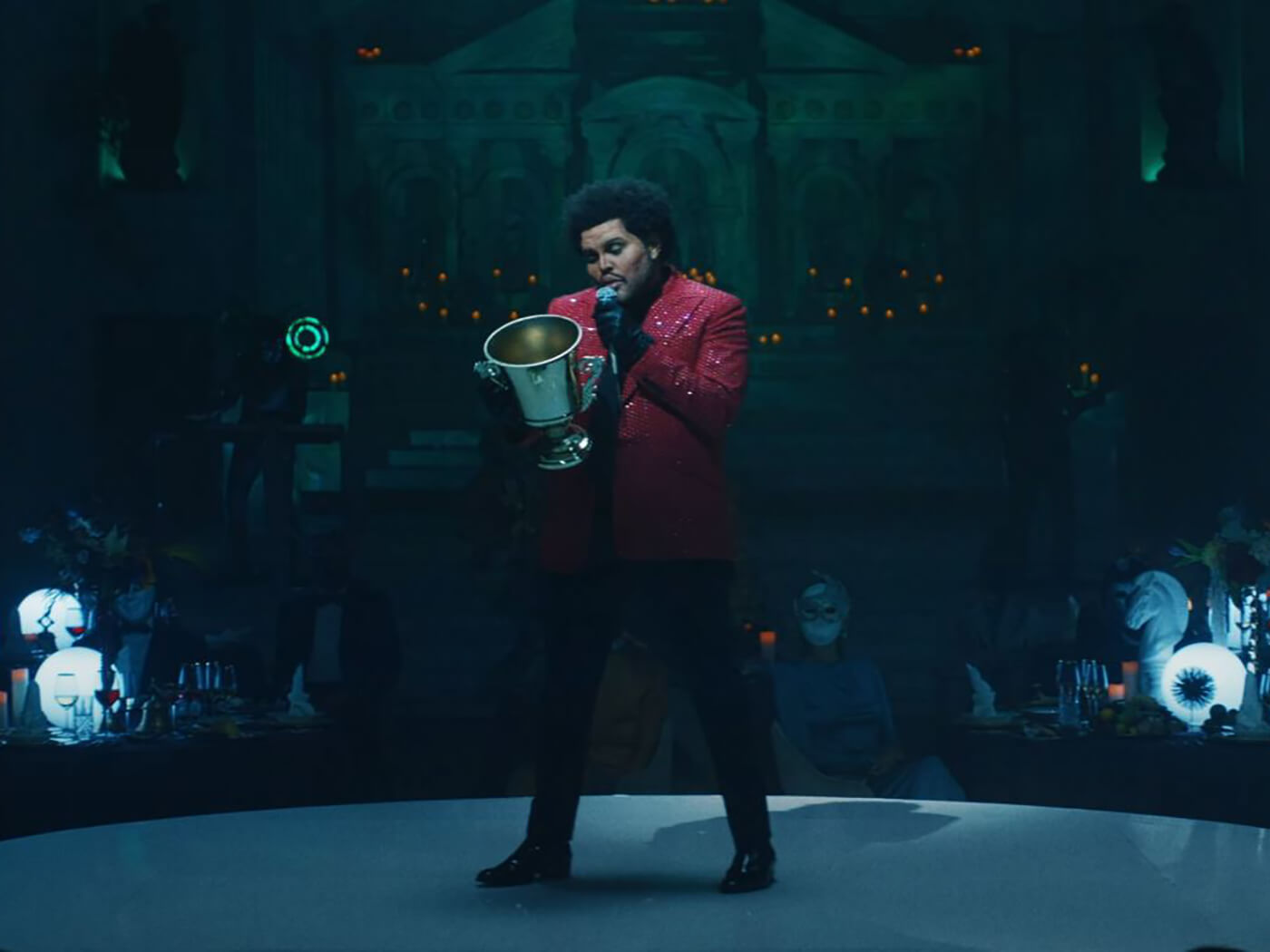 Watch The Weeknd's outlandish video for “Save Your Tears”