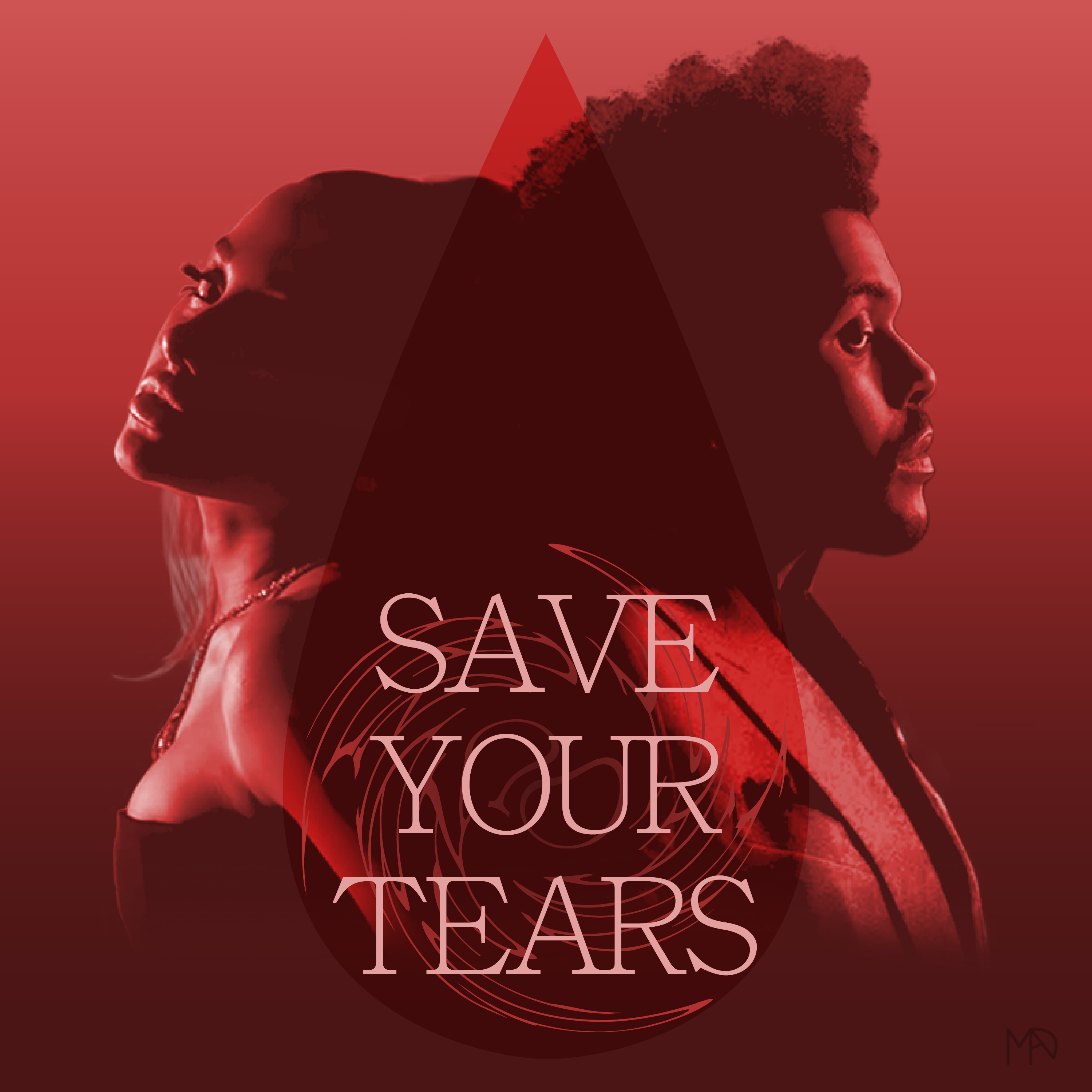 Cover, Phone and PC Wallpaper for Save Your tears remix. 5 MIN HYPE: TheWeeknd
