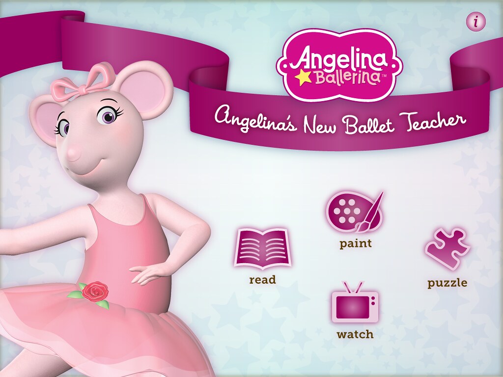 Angelina Ballerina's New Ballet Teacher for iPad Screensho