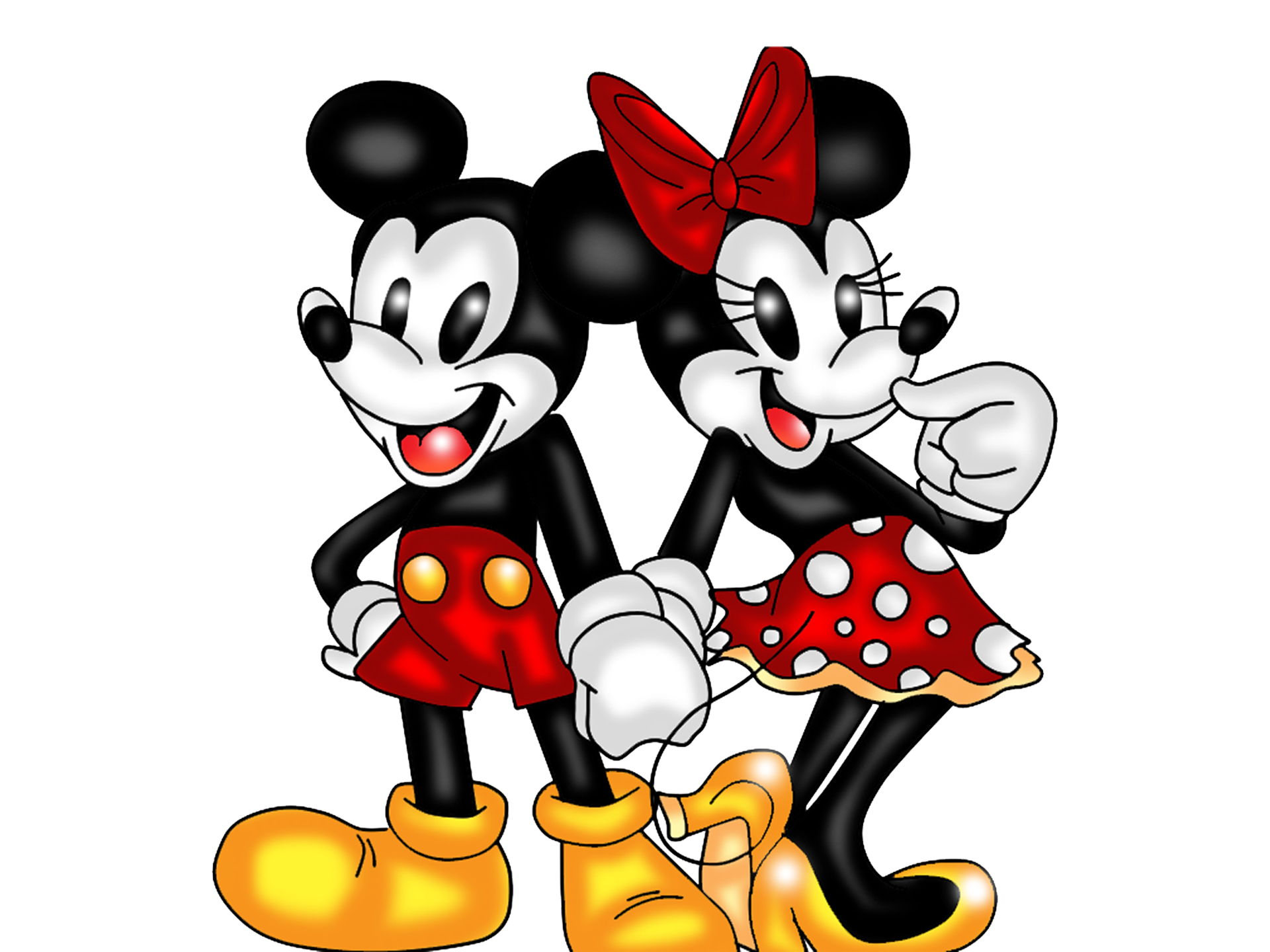 Mickey And Minnie Mouse Original